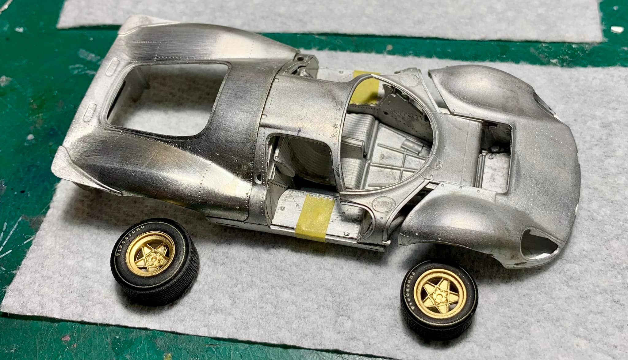 Building MFH Ferrari 330 P4 Berlinetta kit