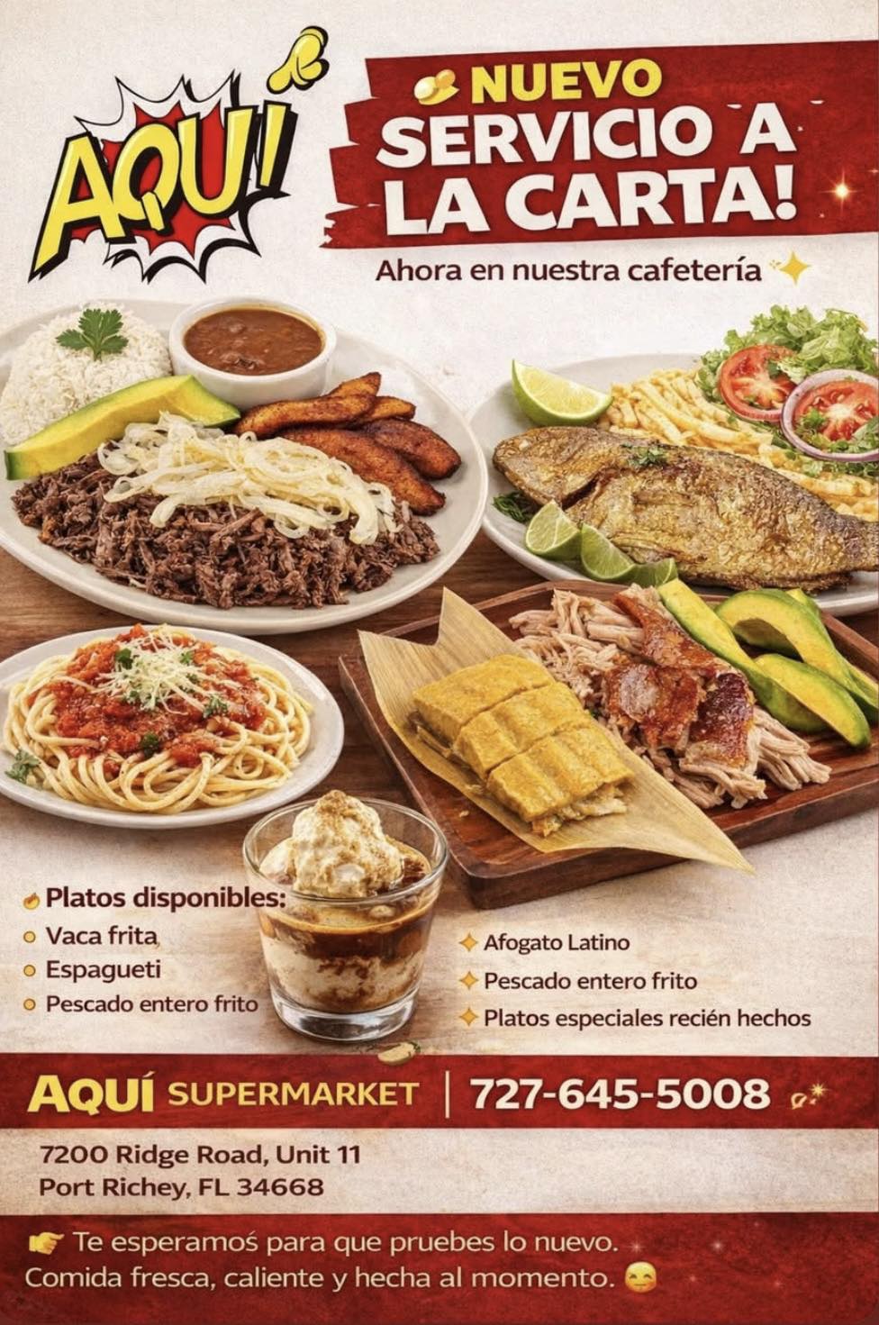 AQUÍ Supermarket | Port Richey FL