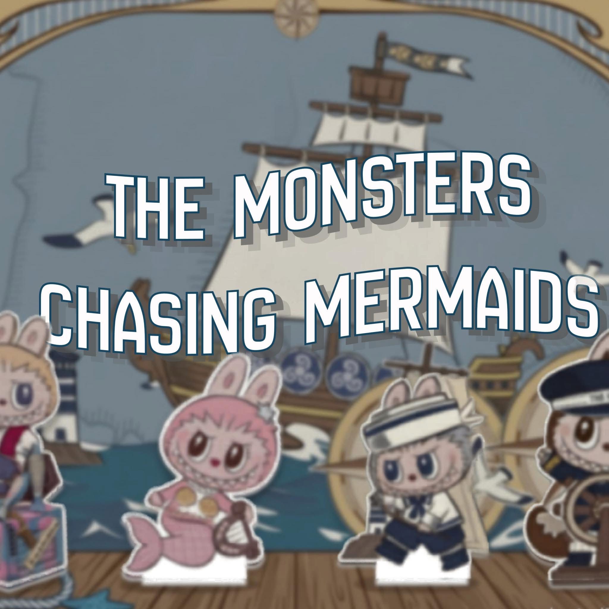THE MONSTERS CHASING MERMAID SERIES BLOCKS 🌊Make waves your way