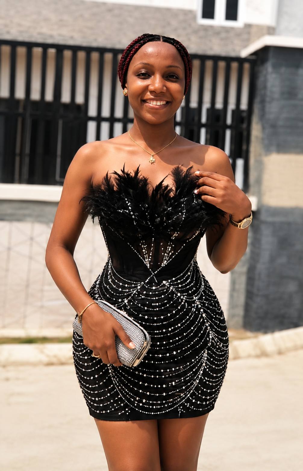 sewing beads on a dress How to make custom with beading StorybookandMovieandTV AllSaints – Bryony Rosalia Color:Black Linear Swiss Dot
