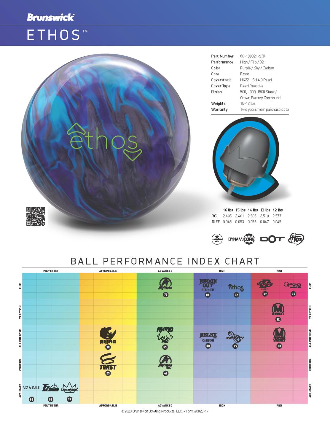 The Ethos Solid is designed to provide you with the confidence and