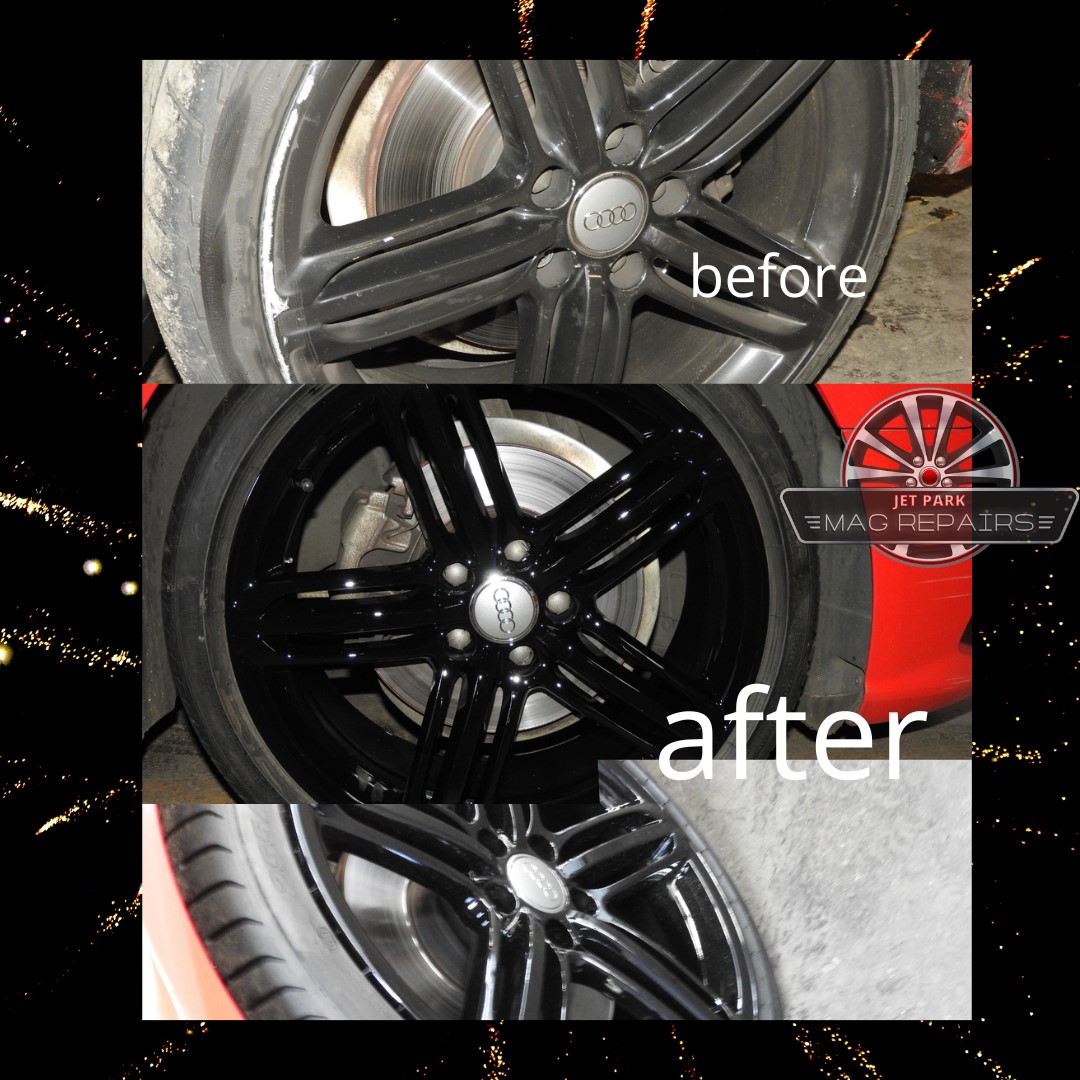 Jet Park Mag Repairs - This was a good example of a wheel that had curb ...