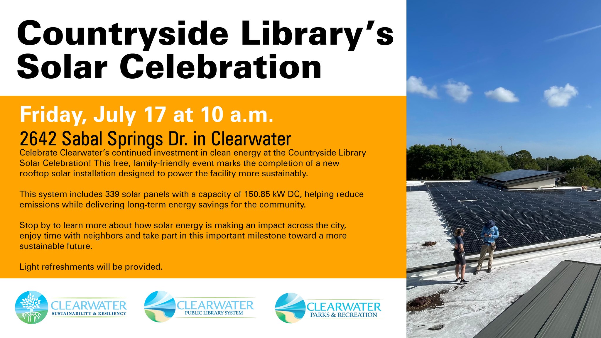 Solar Celebration at Countryside Library