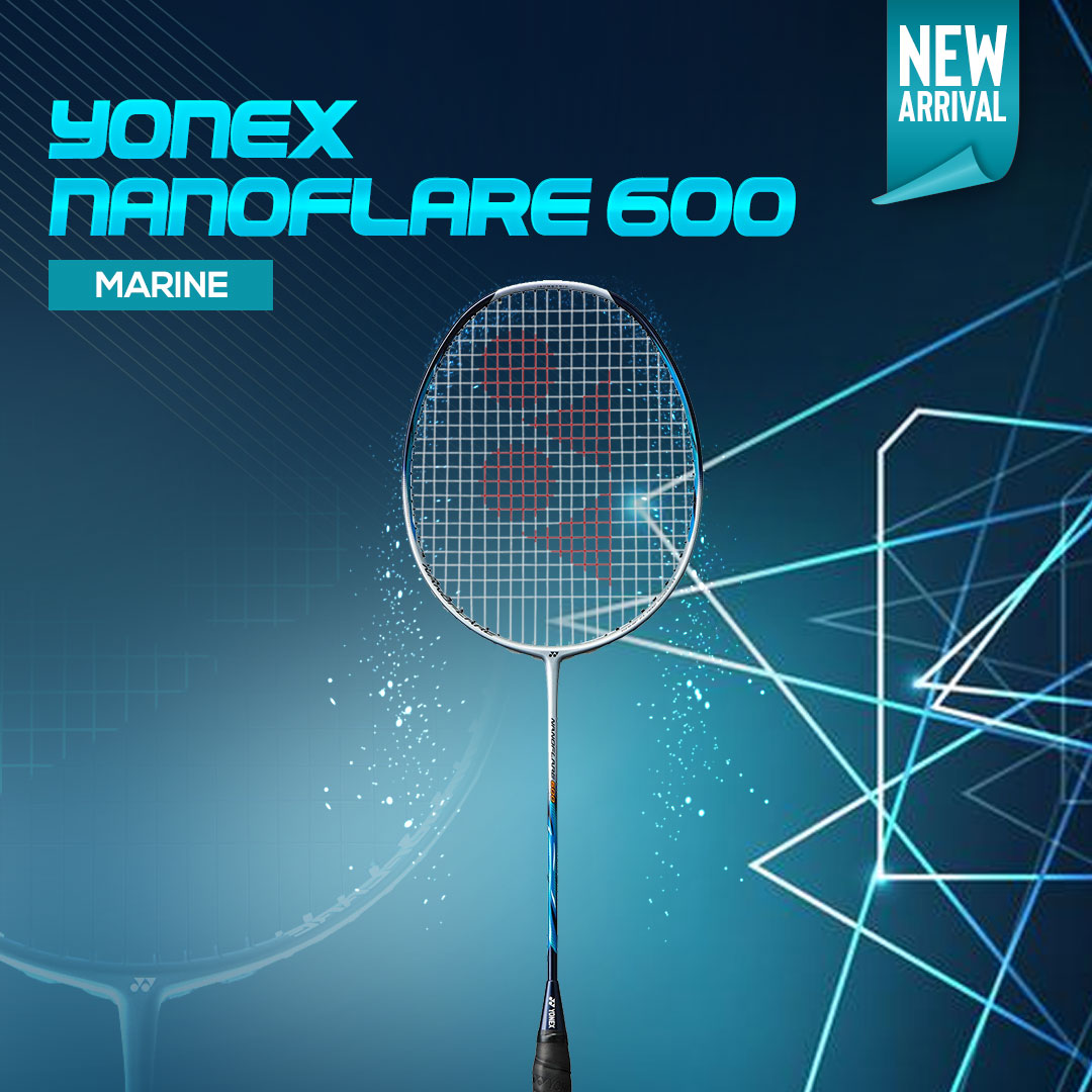 The brand new Yonex Nanoflare 600 is a HI-Flex racquet equip with