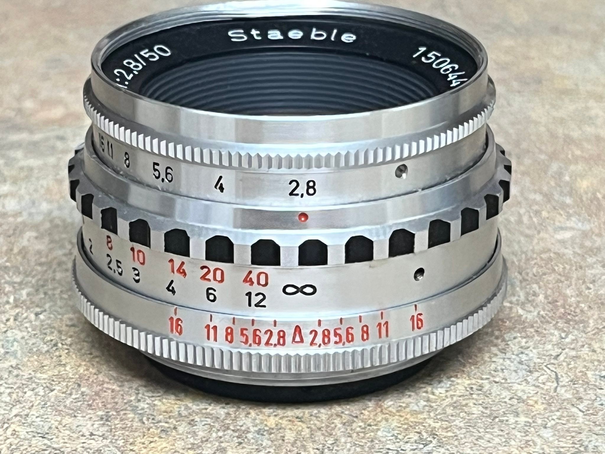 Staeble Ultralit 50mm f/2.8 lens review on Paxette platform