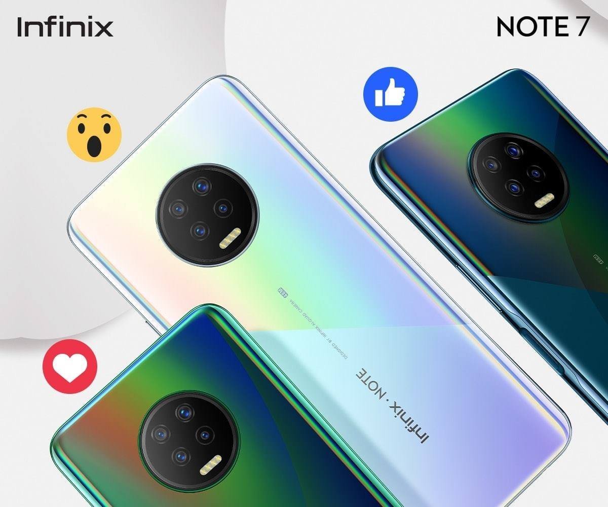 Infinix Mobile - O Infinix Note 7 é um design 3D único e... | Facebook