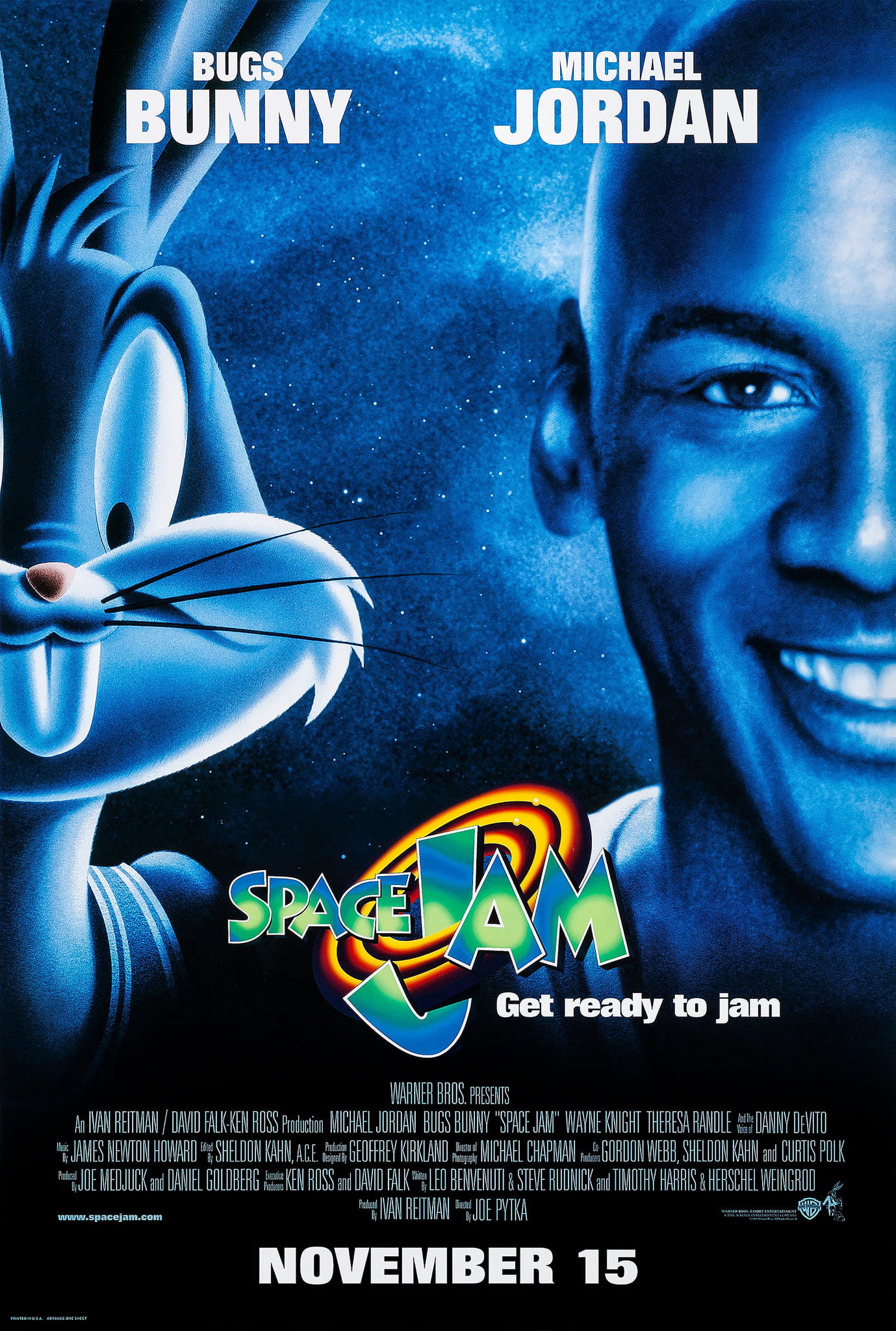 Space Jam premiere in 1996 at Mann Chinese Theatre | Hollywood, CA