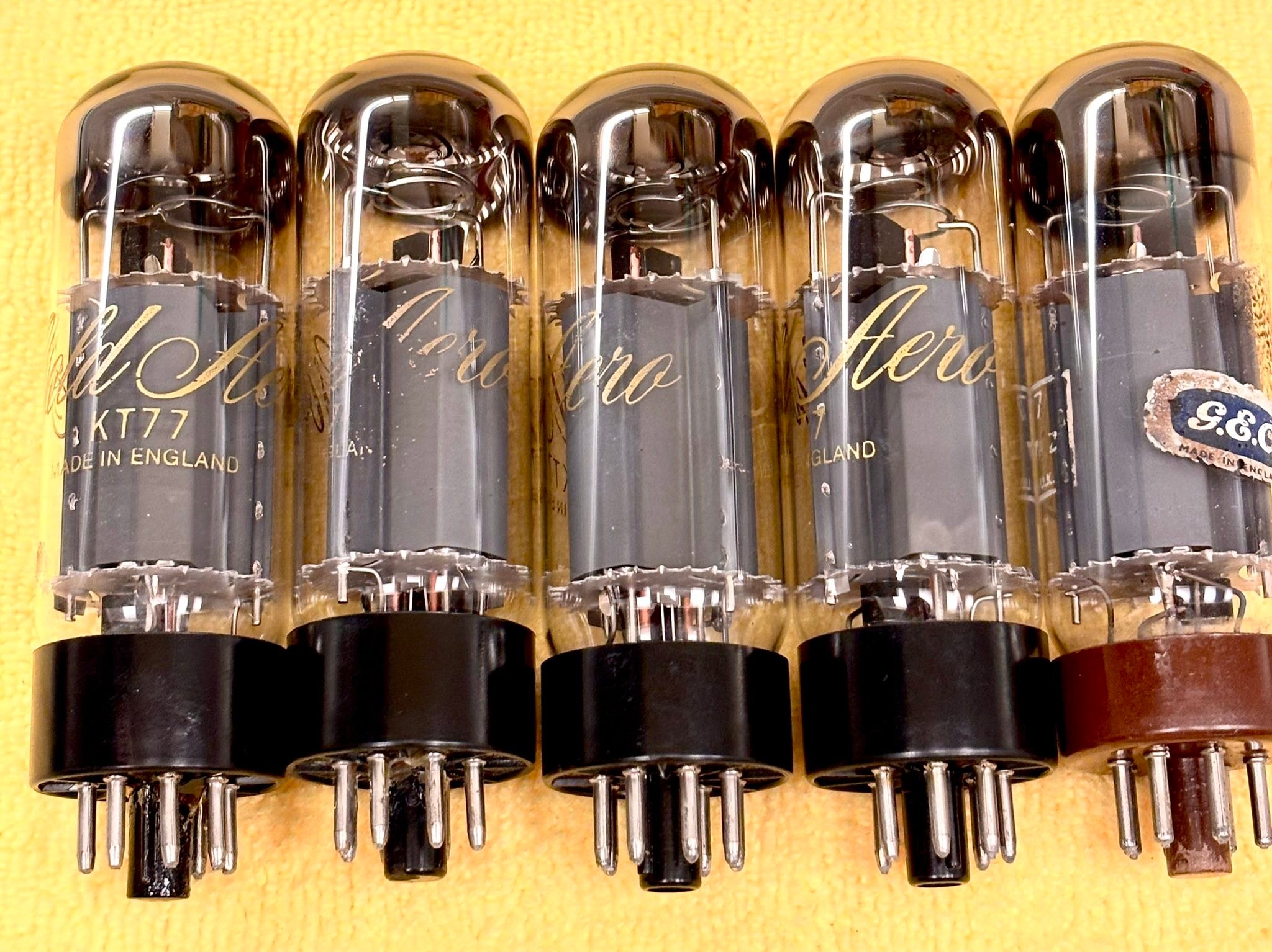 Valvola KT88 GEC Originale UK – NOS Con Adesivo GEC, Testata E Garantita - Foto 2
