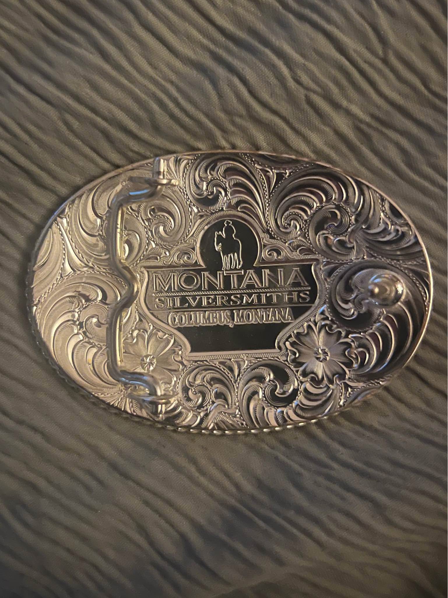 Montana Silversmiths - Fibbie Western E Gioielli Country