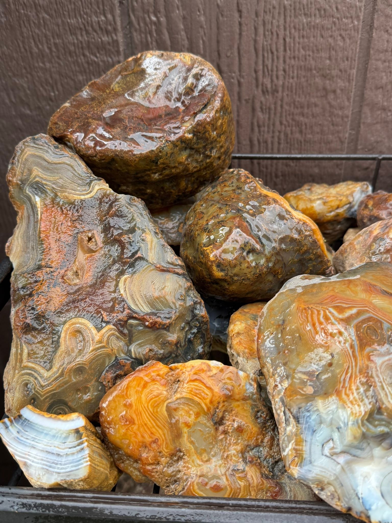 Jequitinhonha Agate is available at Rocksanity today, come early 