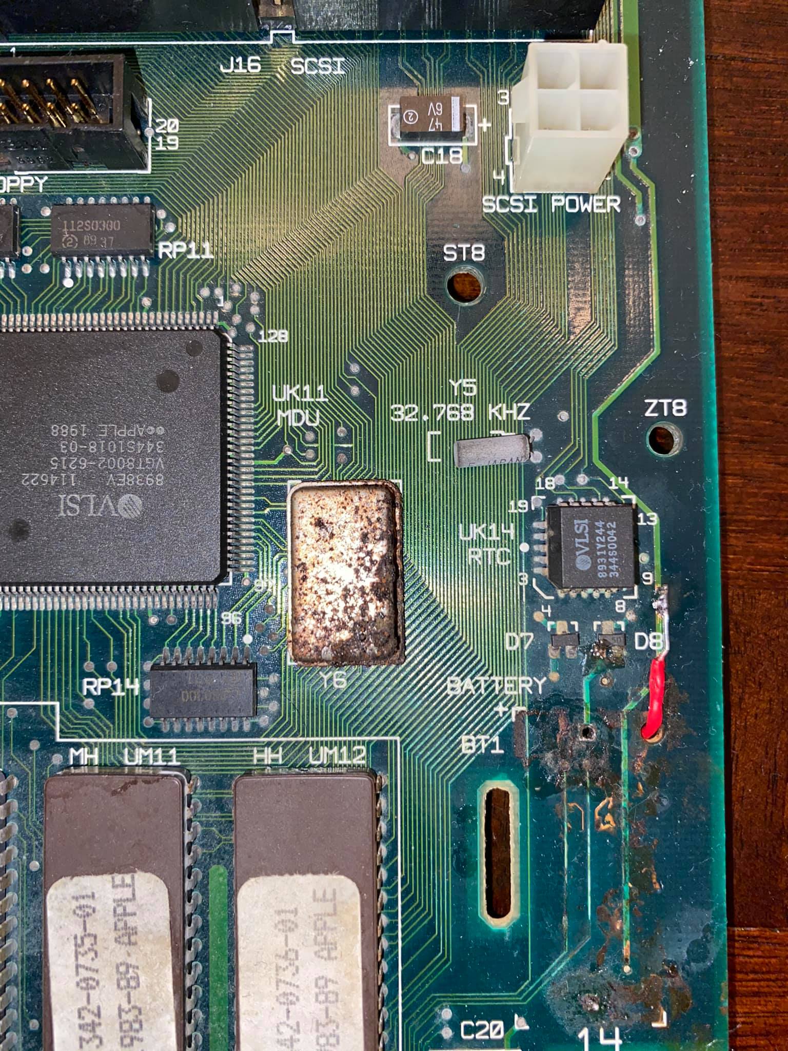 Restoring a Macintosh IICI computer