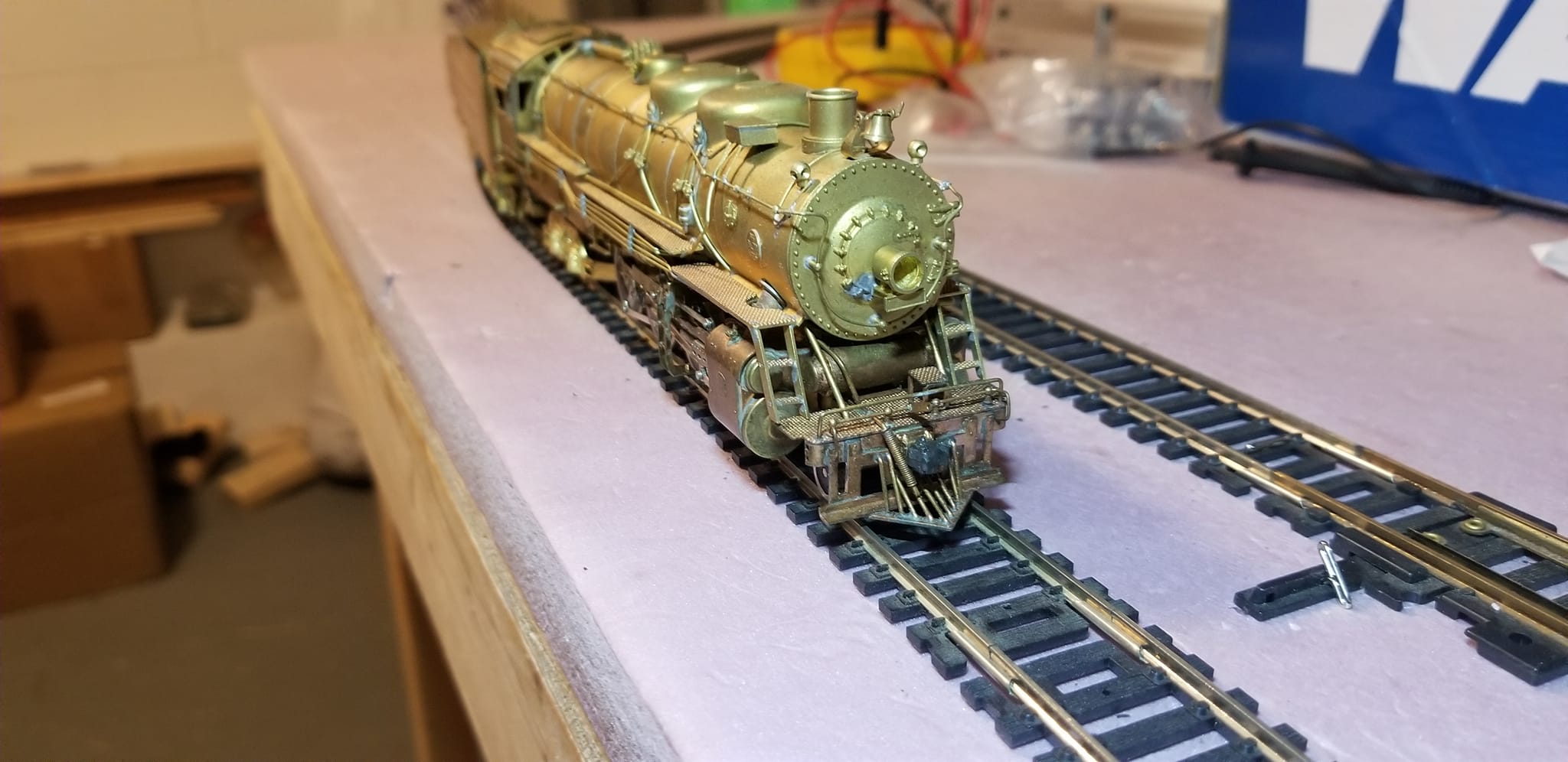 Brass logging locomotive collection for sale