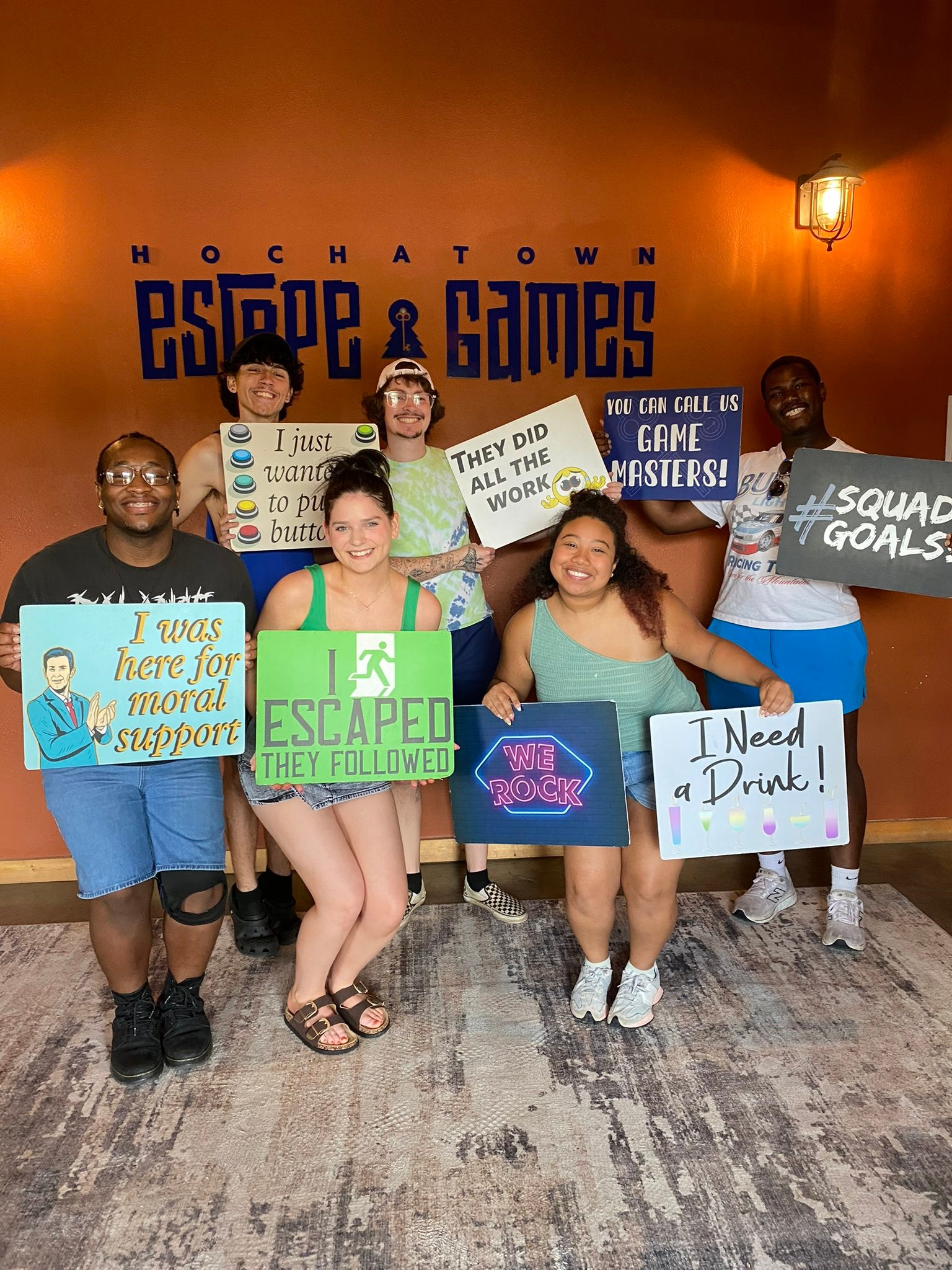 Axe throwing and escape rooms in Broken Bow