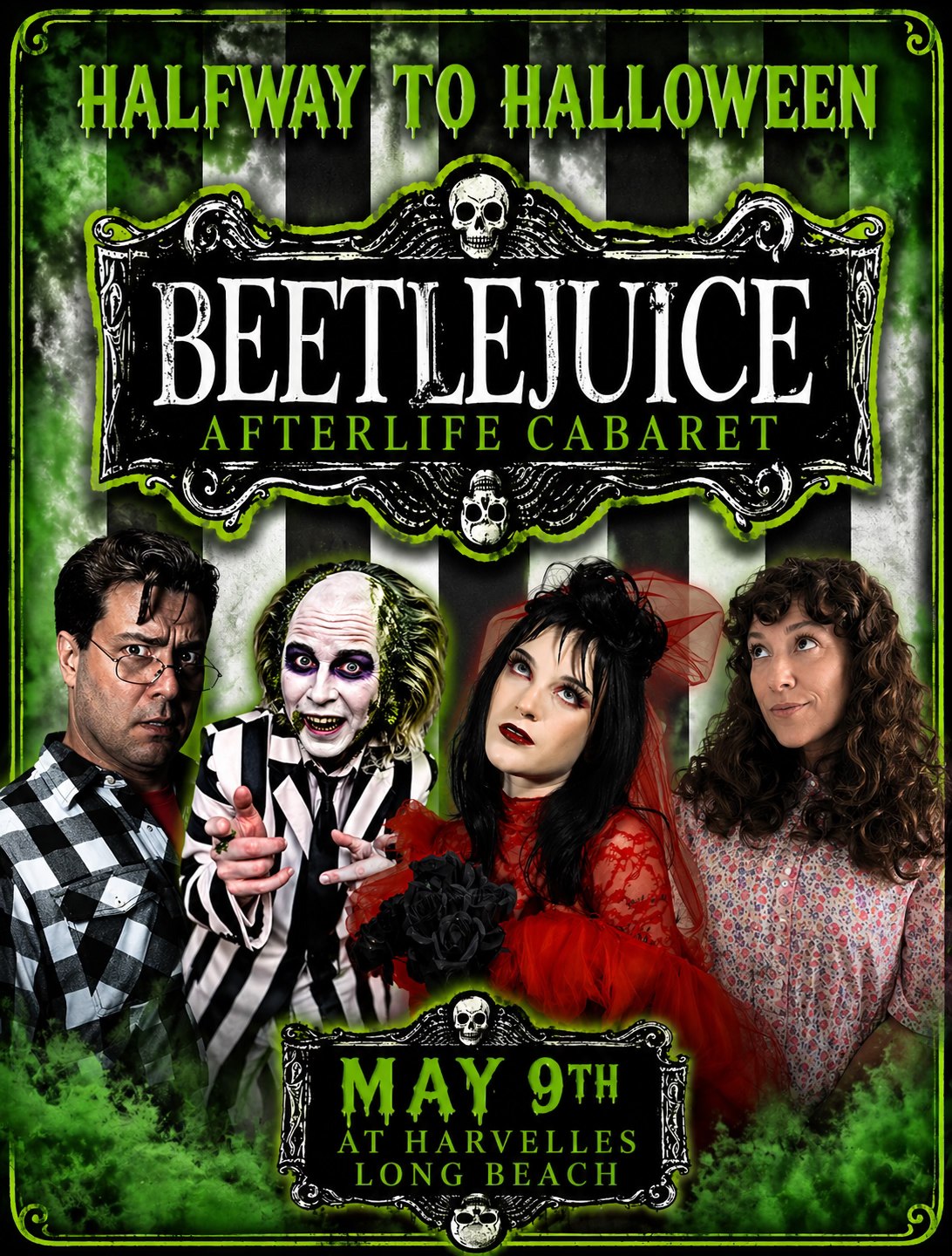 Vampire burlesque show in Long Beach, CA