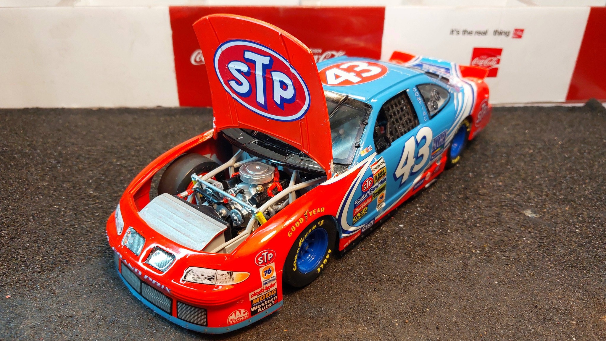 ★絶版 ERTL 1/18 ￼ポンティアック STP￼-GP Nascar STP Pontiac Grand Prix NASCAR model