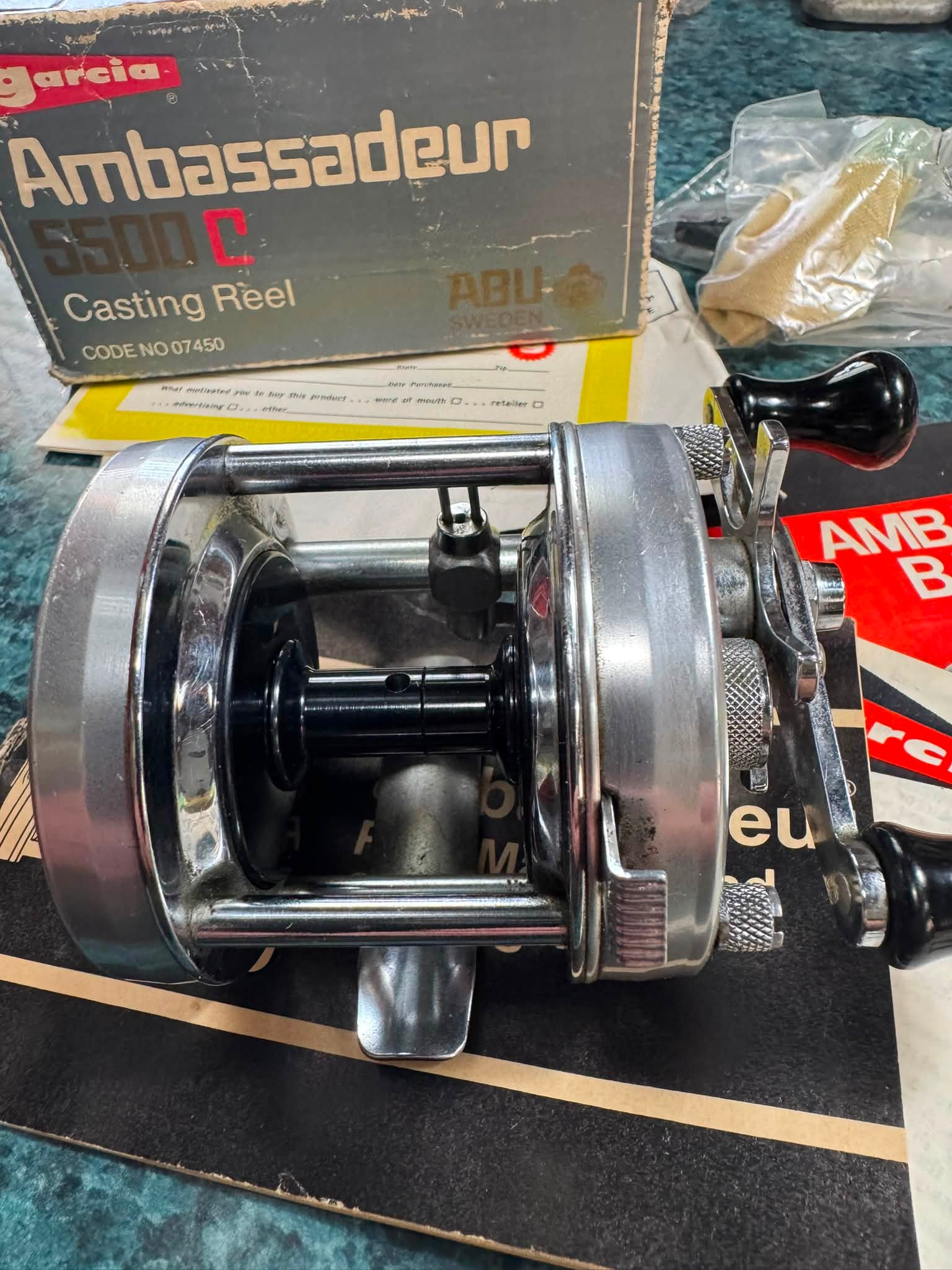 abu garcia ambassadeur 5500c manual AMBS5500LC S Line Counter 1400534  Ripping It Outdoors Abu Garcia Ambassadeur 5000 A