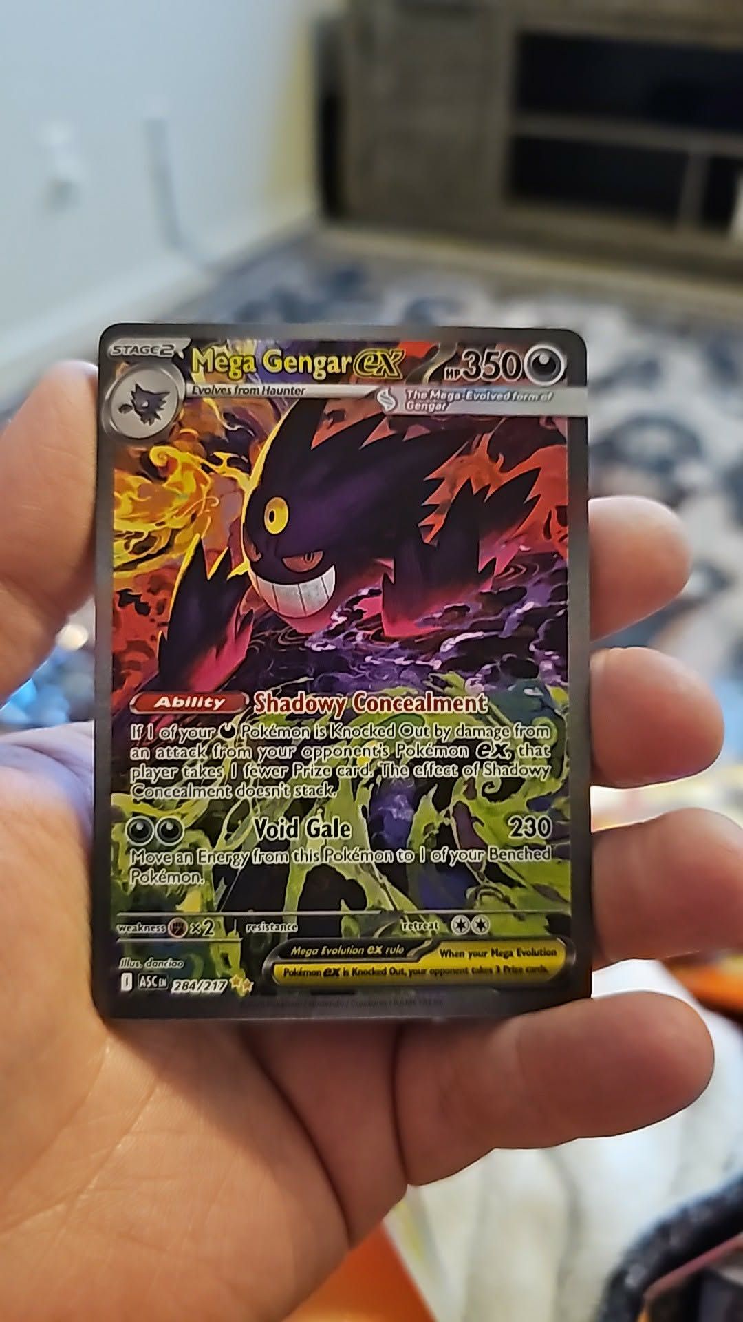 Husband's big pull from Pokémon cards