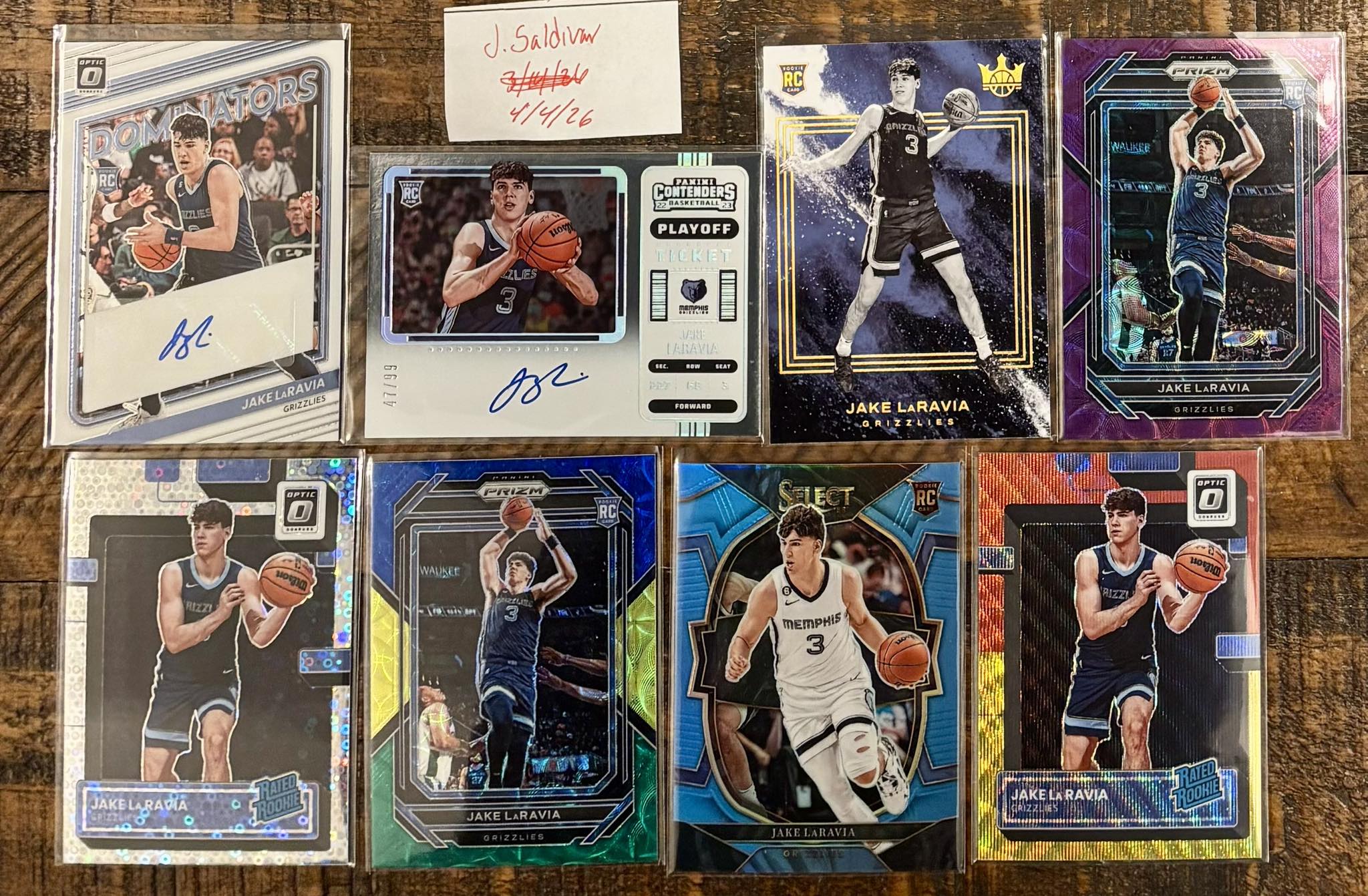 Any Jake LaRavia Fans $75 shipped for lot. Lot includes: Court 