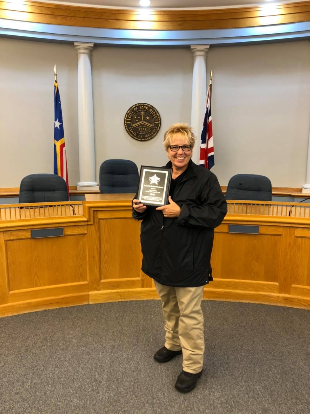 Congratulations... - Marty Maloney, Mayor, City of Park Ridge