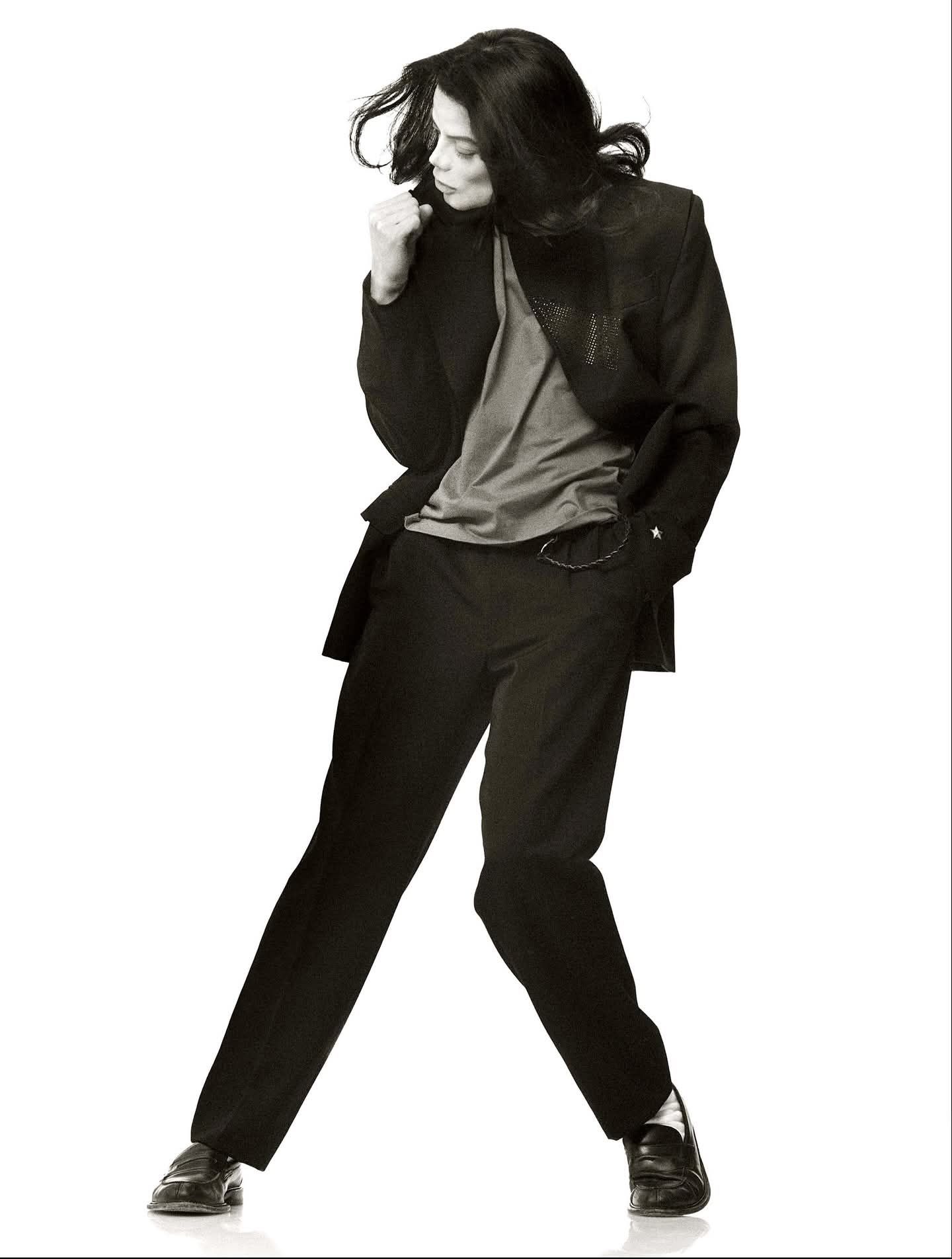 A previously unreleased photograph from Albert's photoshoot with