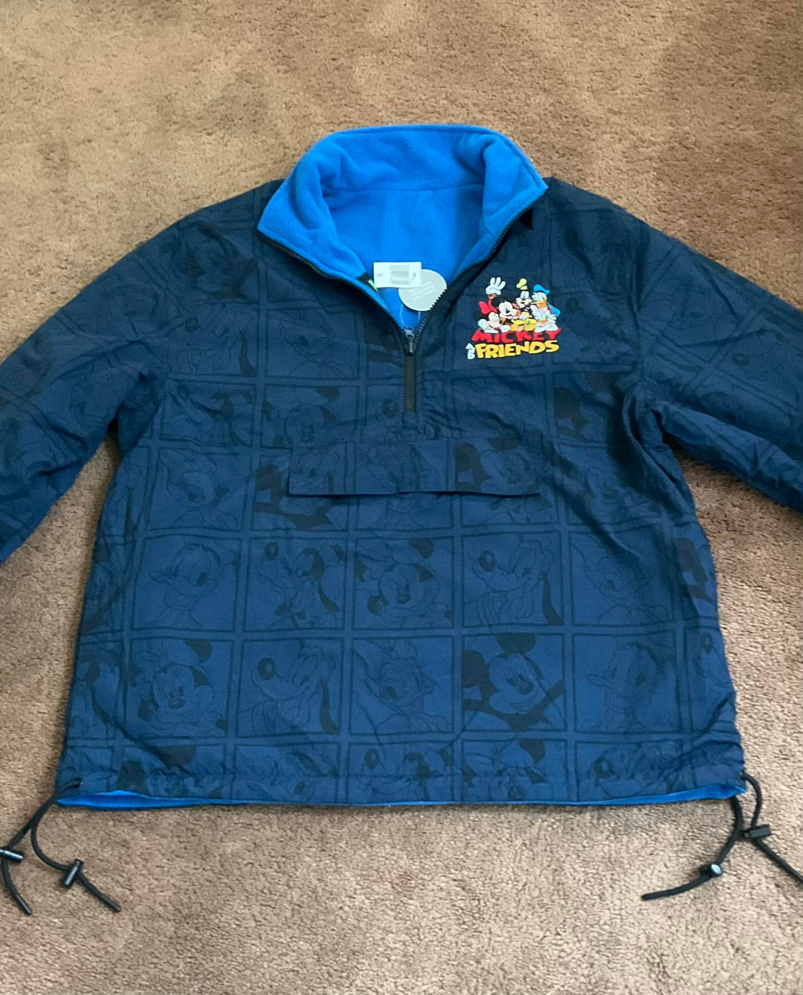 Viral Mickey and Friends Reversible Jacket in Medium display picture 1
