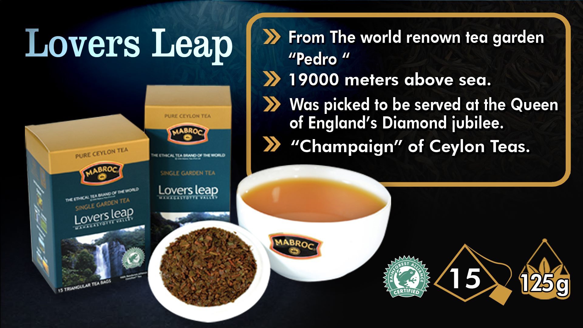 Introducing our premium single... - Mabroc Teas (Pvt) Ltd