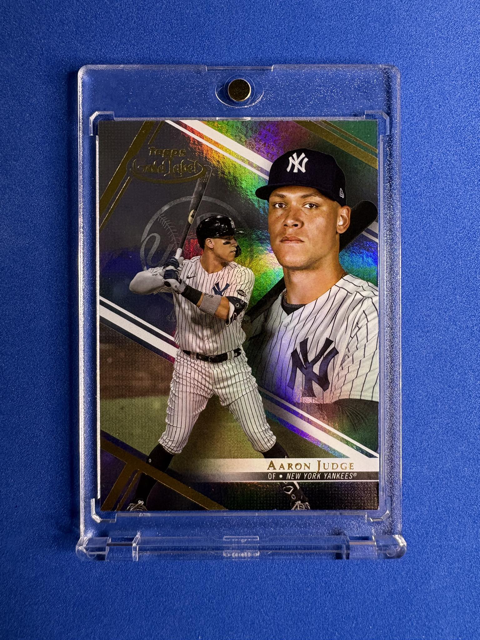 2021 Topps Gold Label Class 1 Aaron Judge baseball card