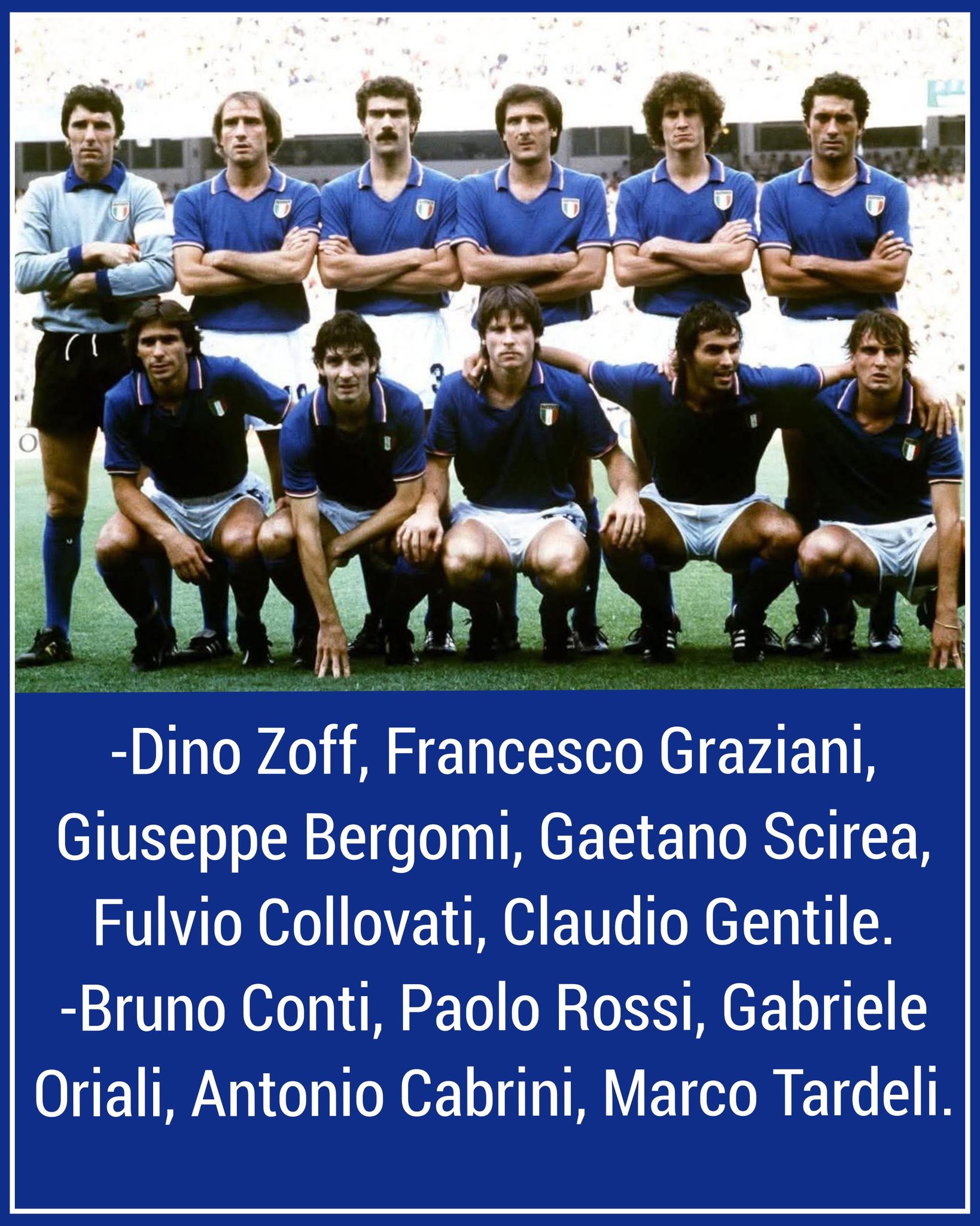Italy wins 1982 world cup in Spain