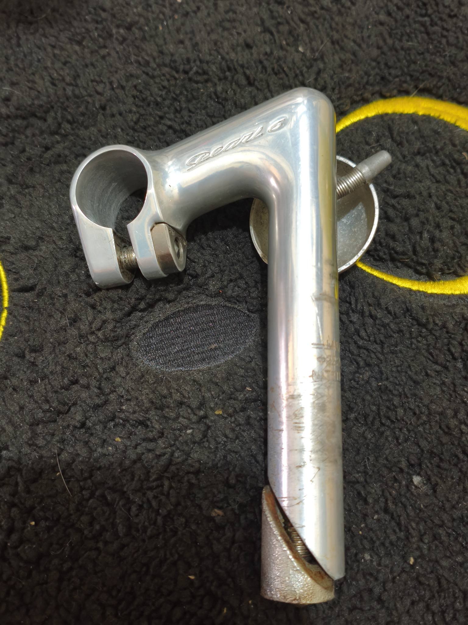 NITTO RAUNDONEUR BAR & PEARL 6 STEM 中古 NITTO RAUNDONEUR BAR & PEARL 6 STEM 自転車