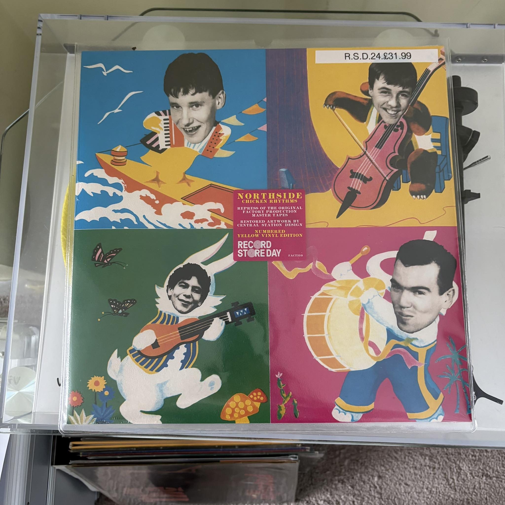CHICKEN RHYTHMS • The debut album from NORTHSIDE. Released 35