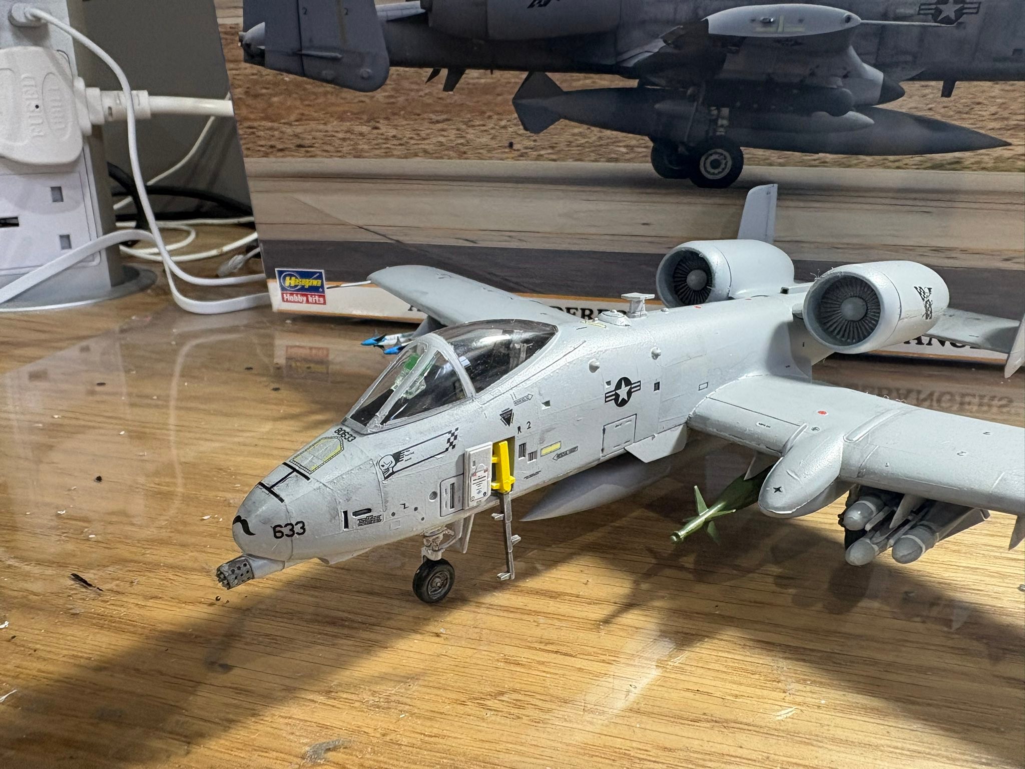 Tamiya 1/48 A-10. This was a lovely kit.