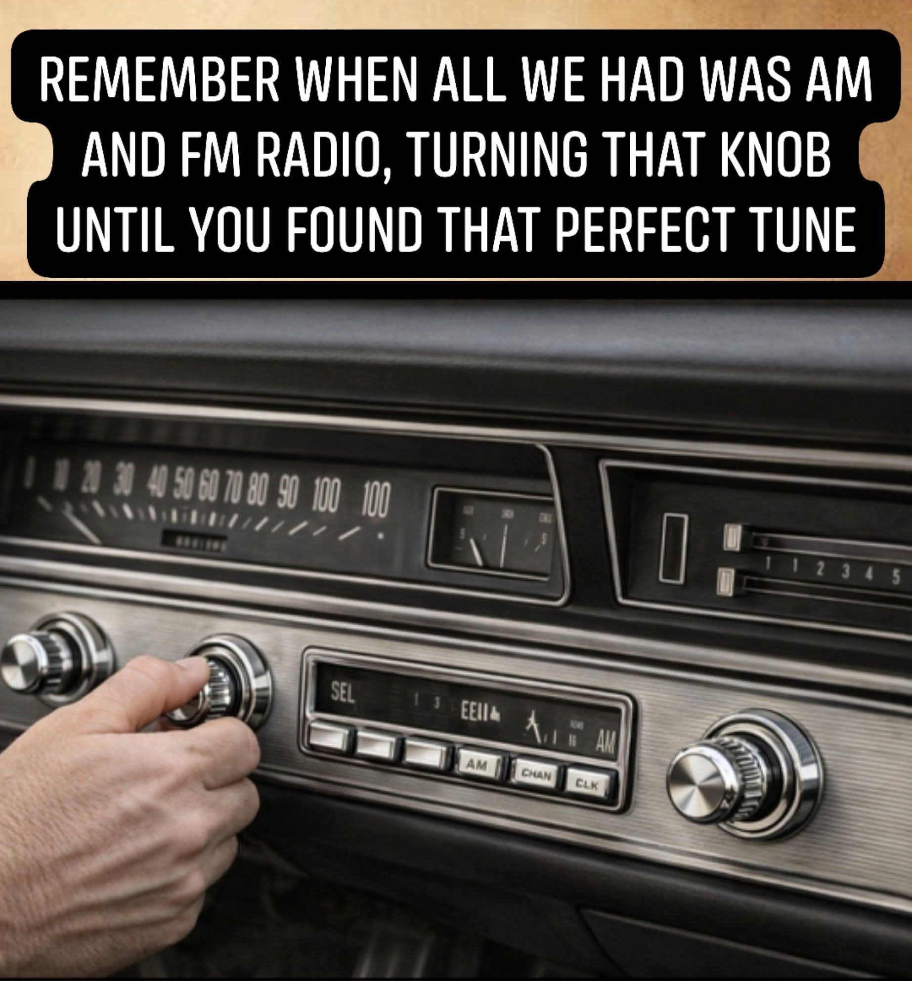Radio was our go-to for music in the past