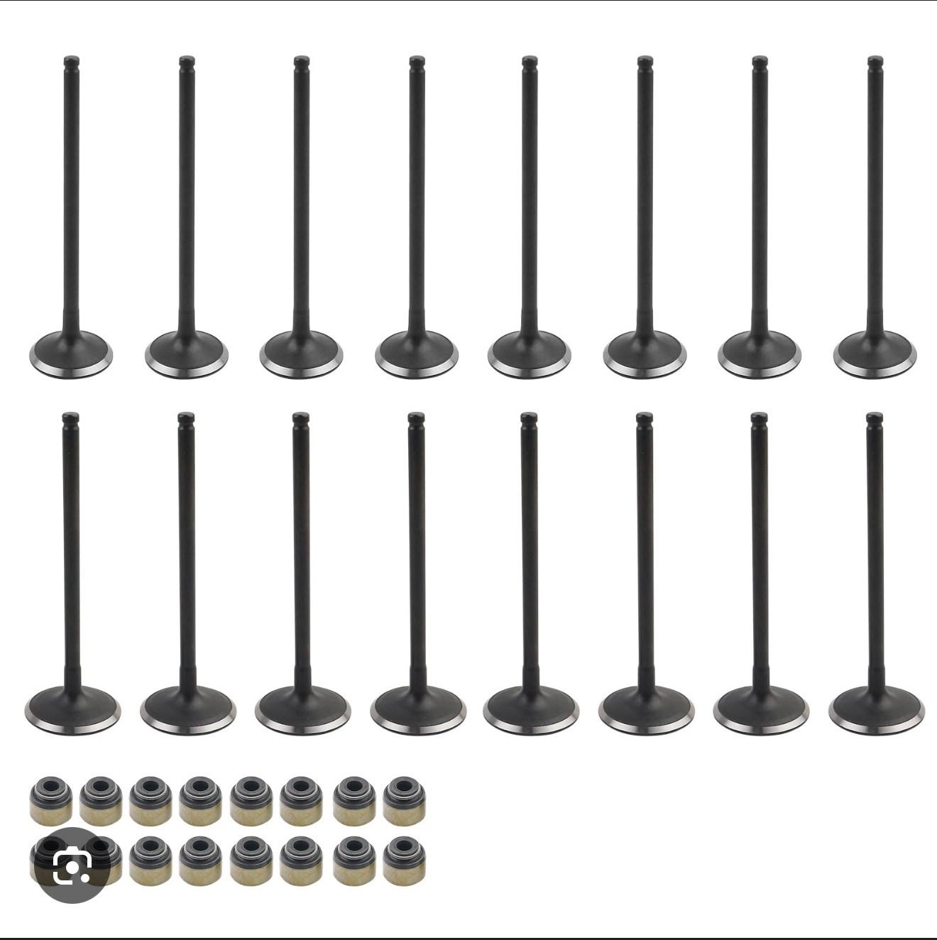 Set Di 4 Guidevalvole Per Yamaha (aspirazione E Scarico) - Ricambi OEM Giapponesi Nuovi