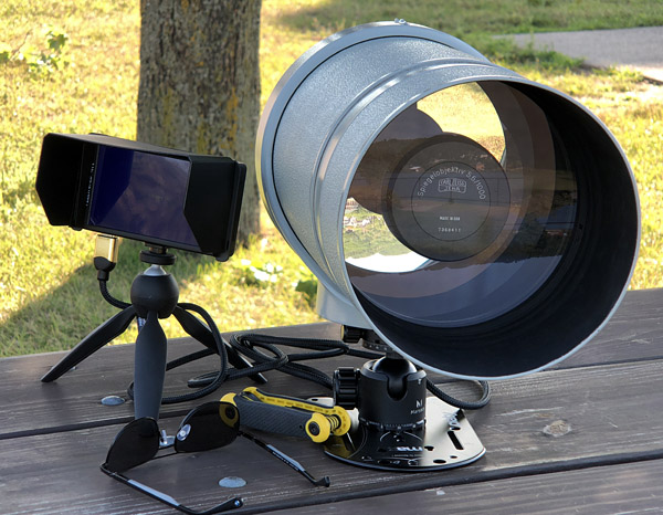 Sigma 1000mm f13.5 mirror lens review