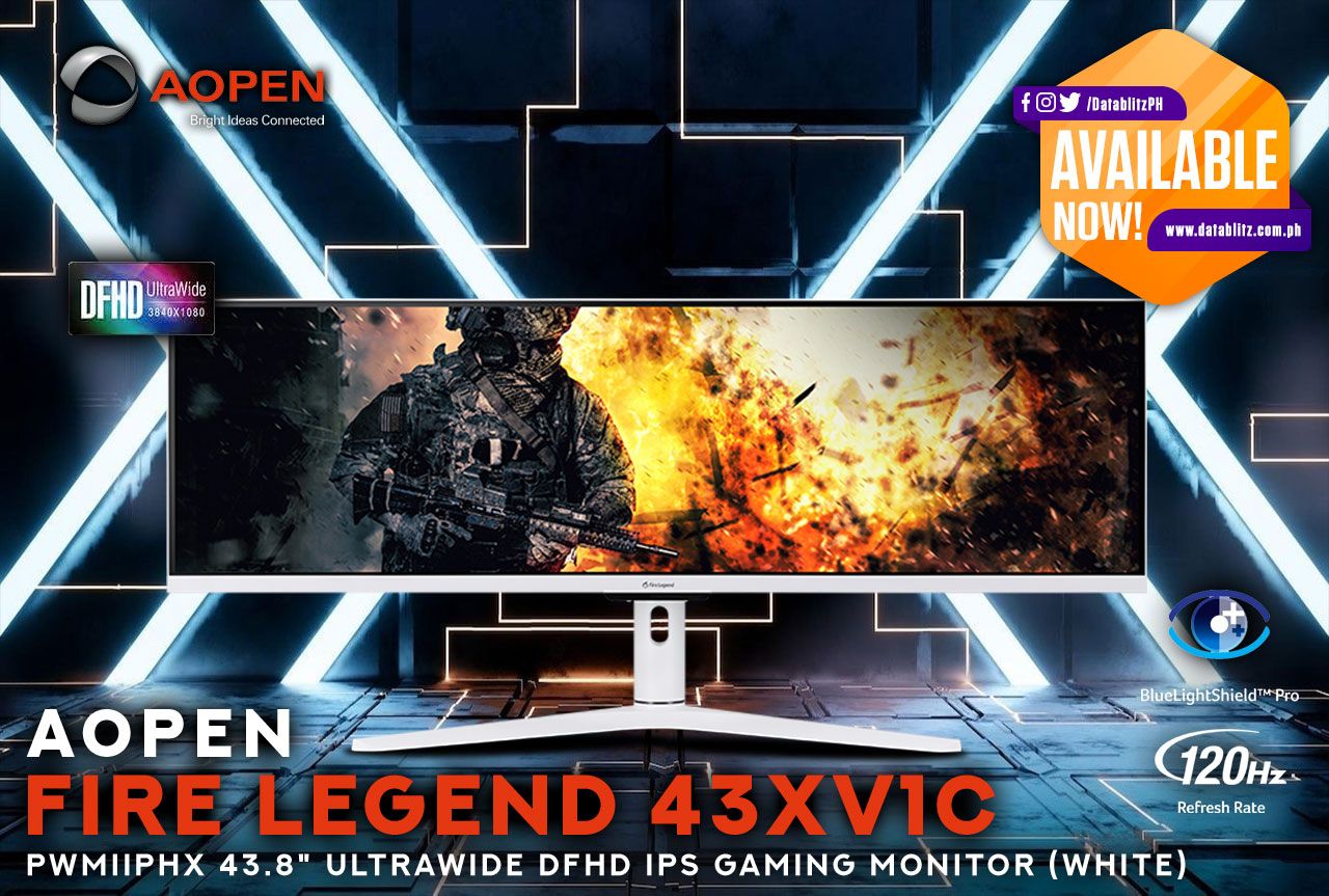 DataBlitz - ULTRAWIDE GLORY. AOpen Fire Legend 43XV1C PWMIIPHX 43.8 ...