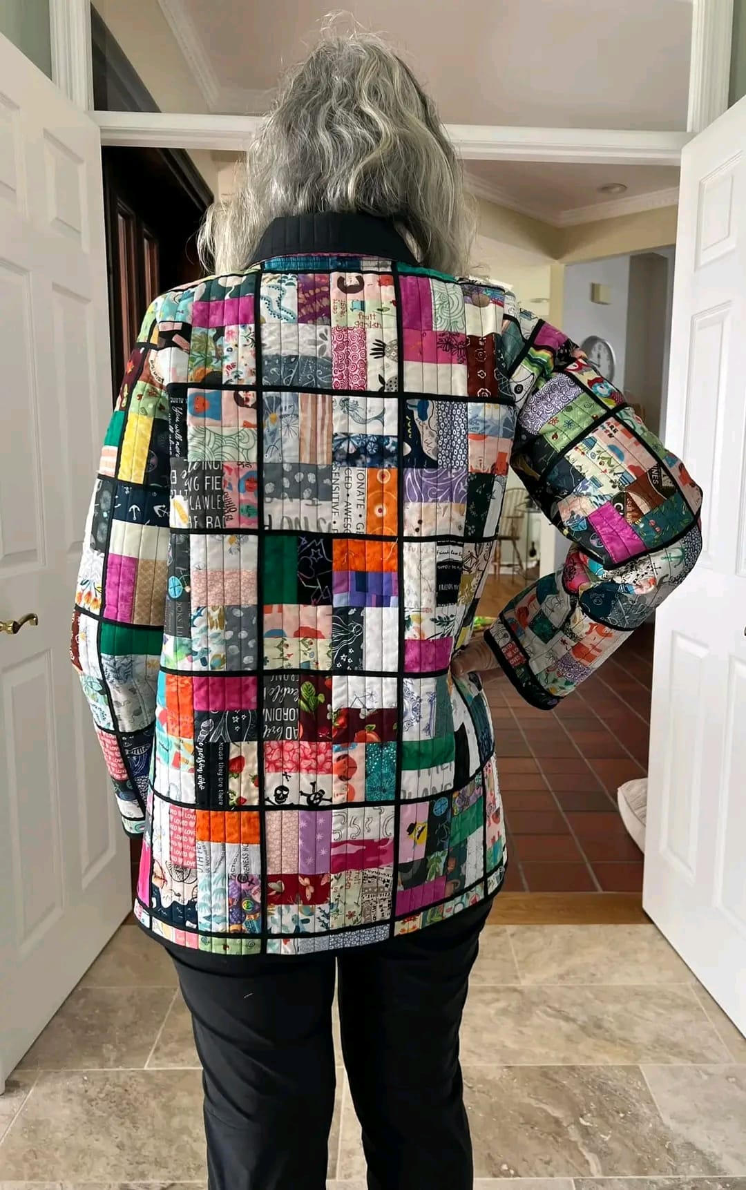 Making a Quilt Coat with Patchwork Chore Coat Pattern