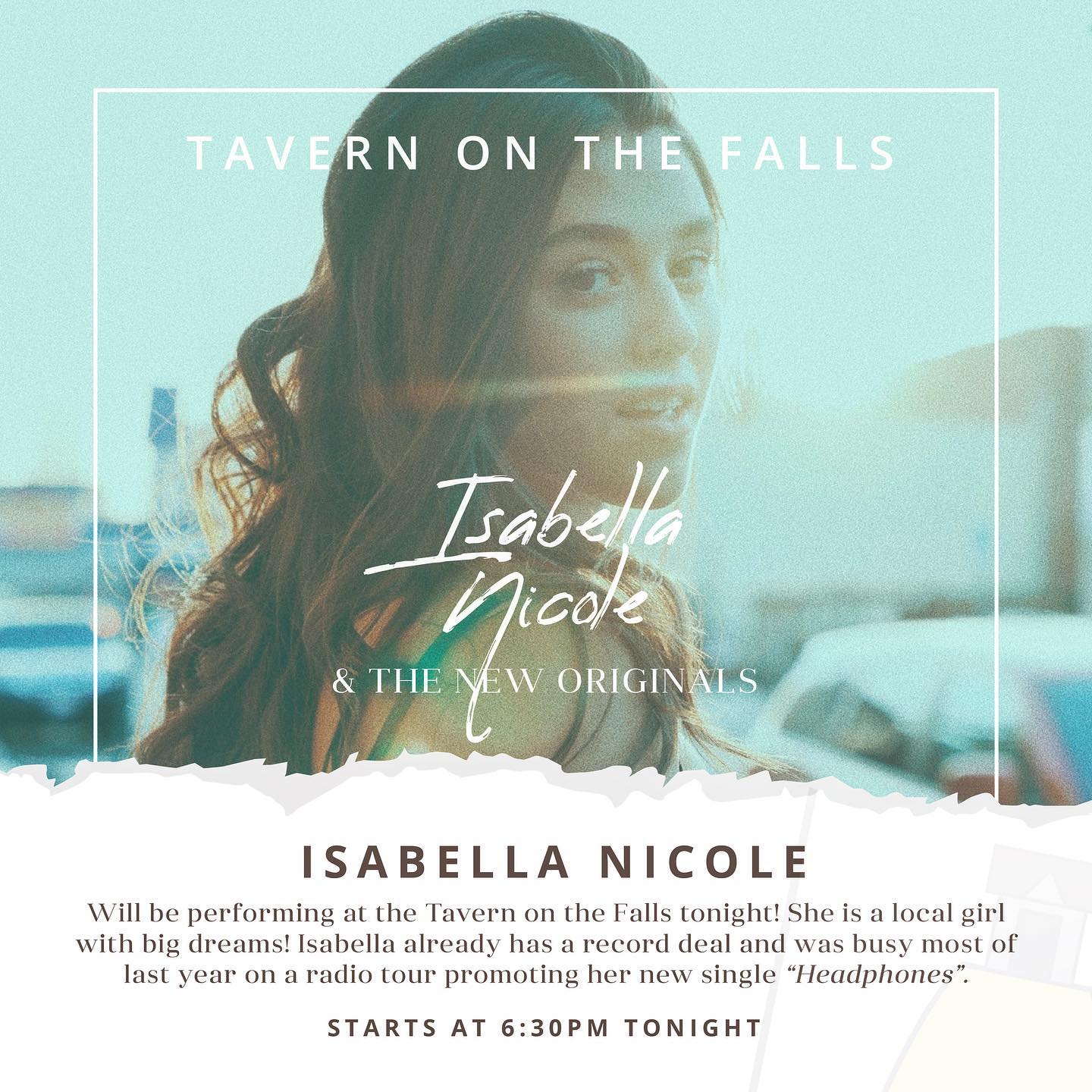 Tavern on the Hill 🎶 Isabella Nicole and The New Originals will be