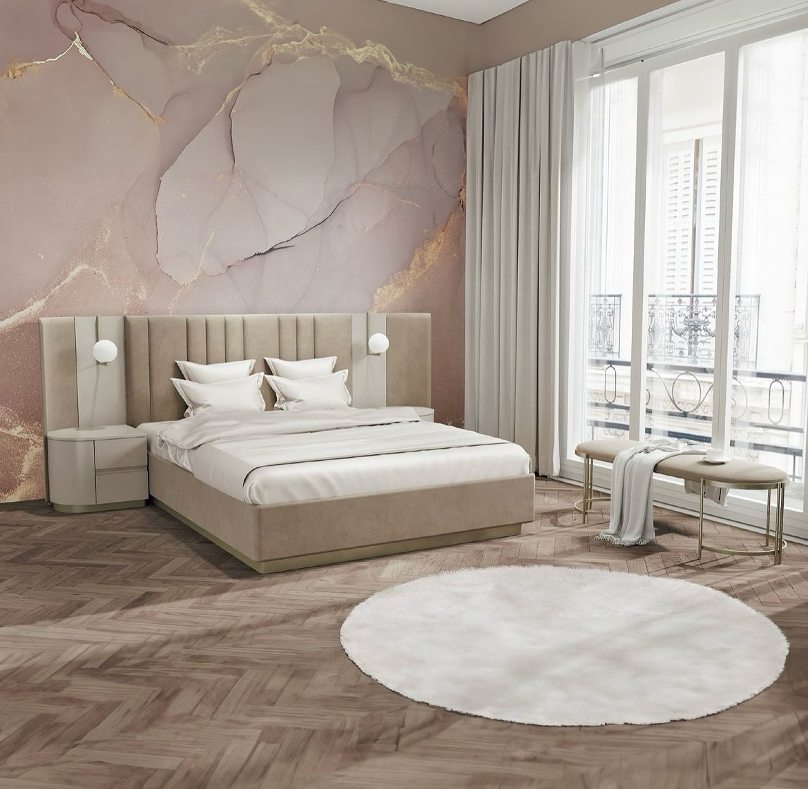 🌟 BLUSH YATAK ODASI TAKIMI ⭐️... - Maya Luxury Furniture