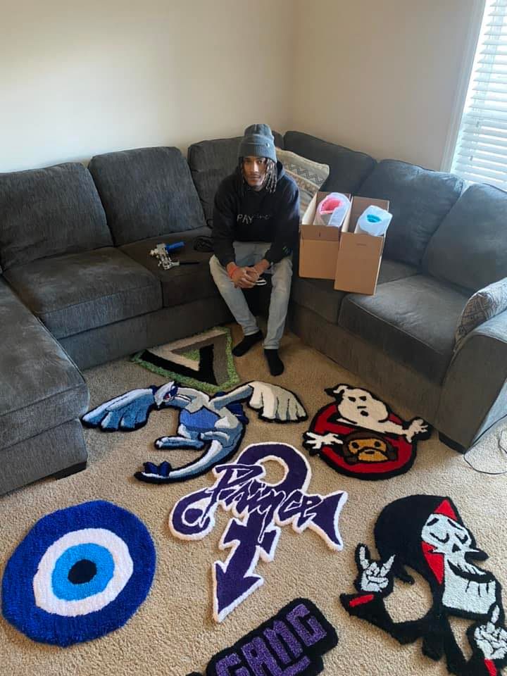 Duo rug - Monster Inc + Boo 👁️🚪 Keyboard rug inspirado en... | Facebook