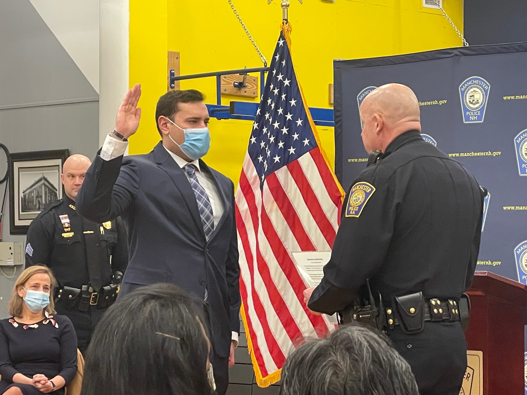 Promotions and Awards Today... - Manchester NH Police