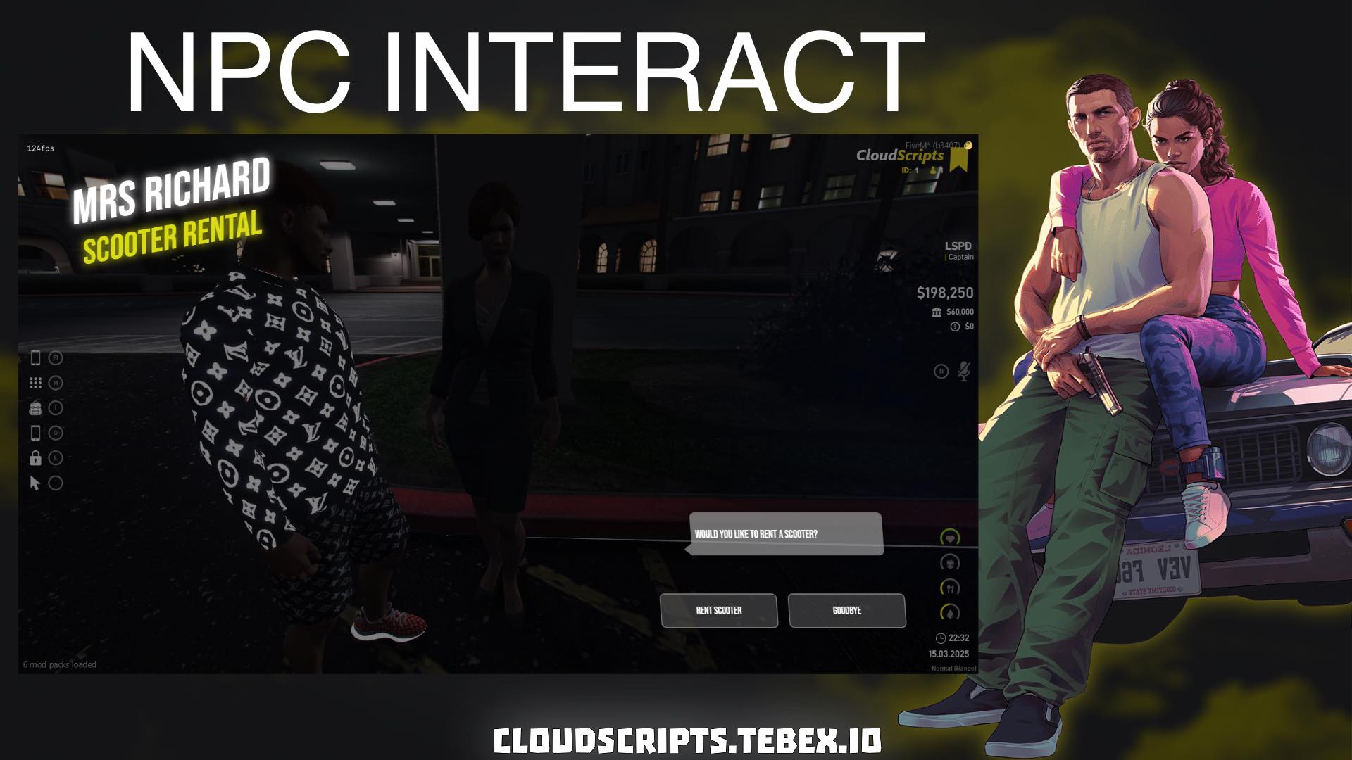 FiveM Server Development Help 2025-2026 | NPC INTERACT - STANDALONE ...