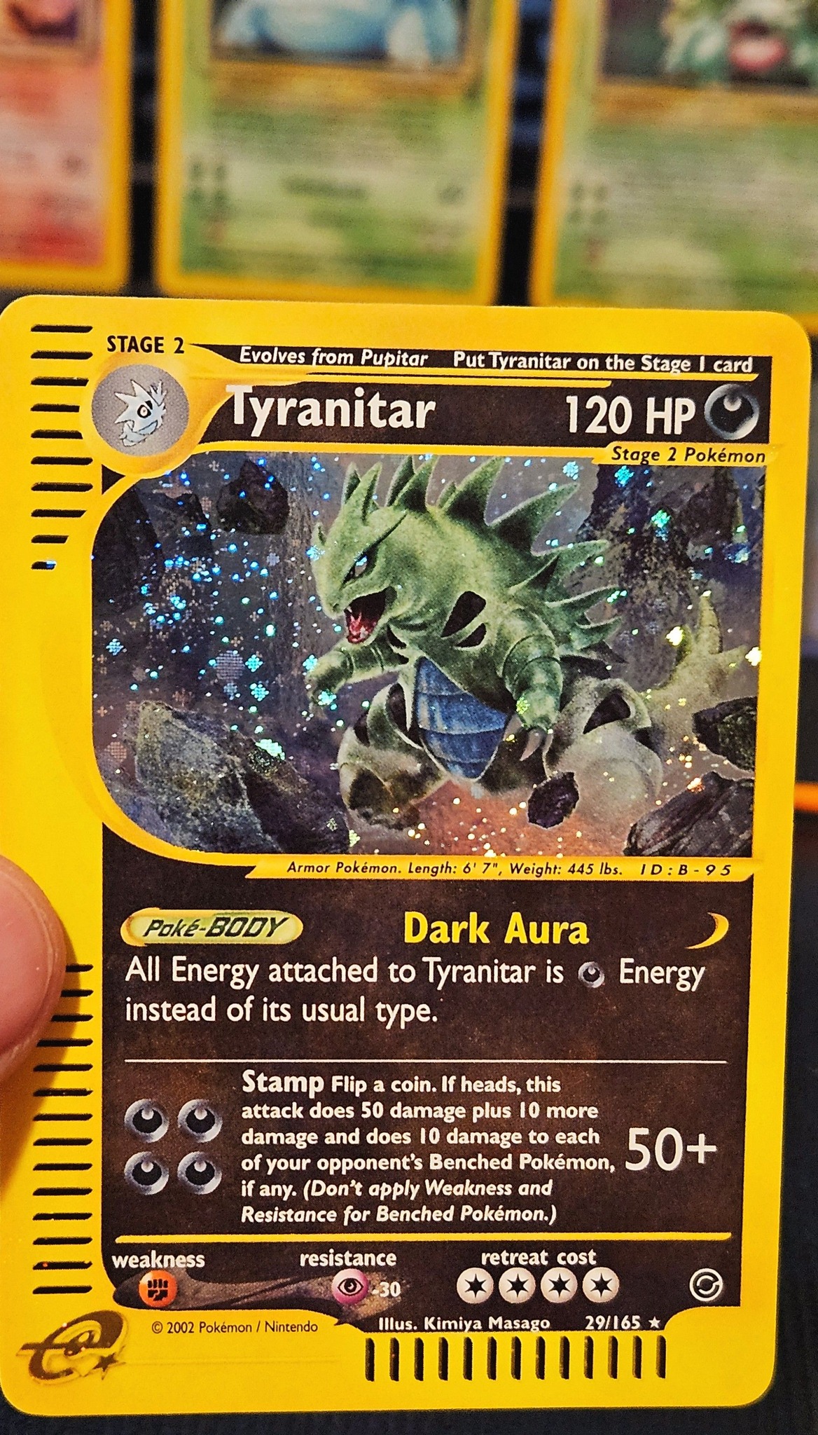 dark tyranitar pokemon card Neo Destiny PSA 6 – OV Games LLC You cant use more than 1 Sand Damage Poké Dark Tyranitar 20/109 Team Rocket
