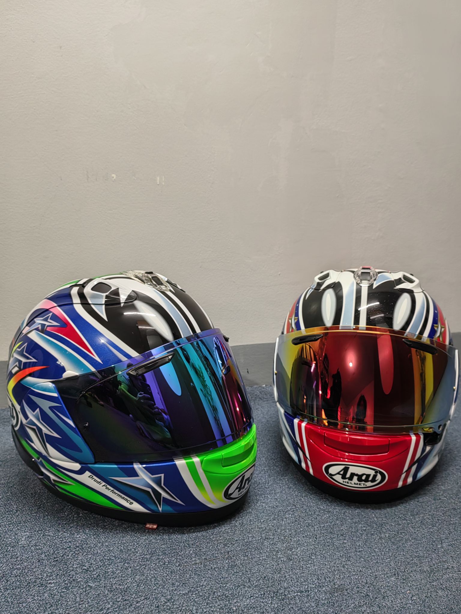 Helmet 7x nakano green アライ rx-7x Arai バイクヘルメット グリーン