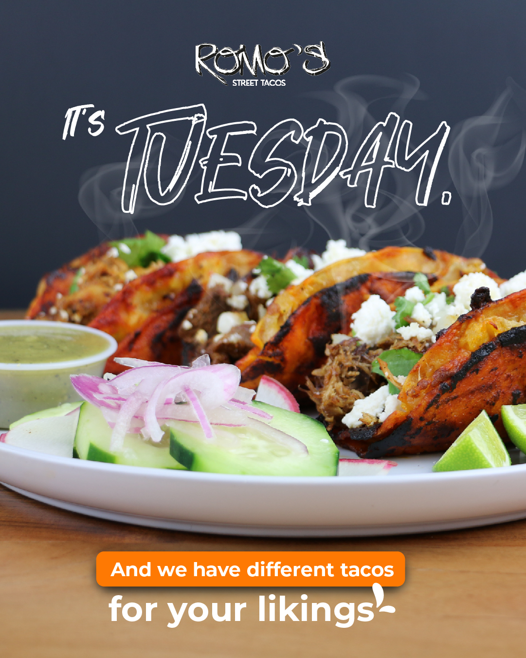 Romosstreettacosytequila - Taking them to Romo's! Ask for all the tacos ...