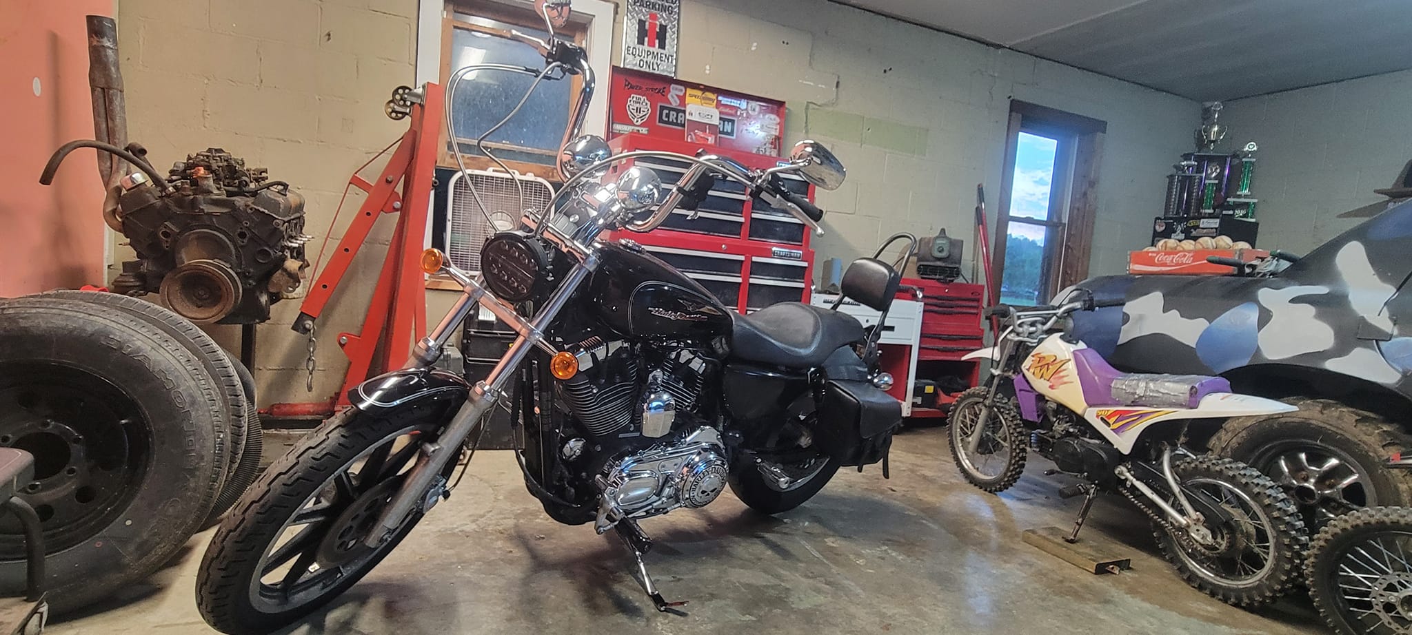 Rear flasher with orig zenkie stem
