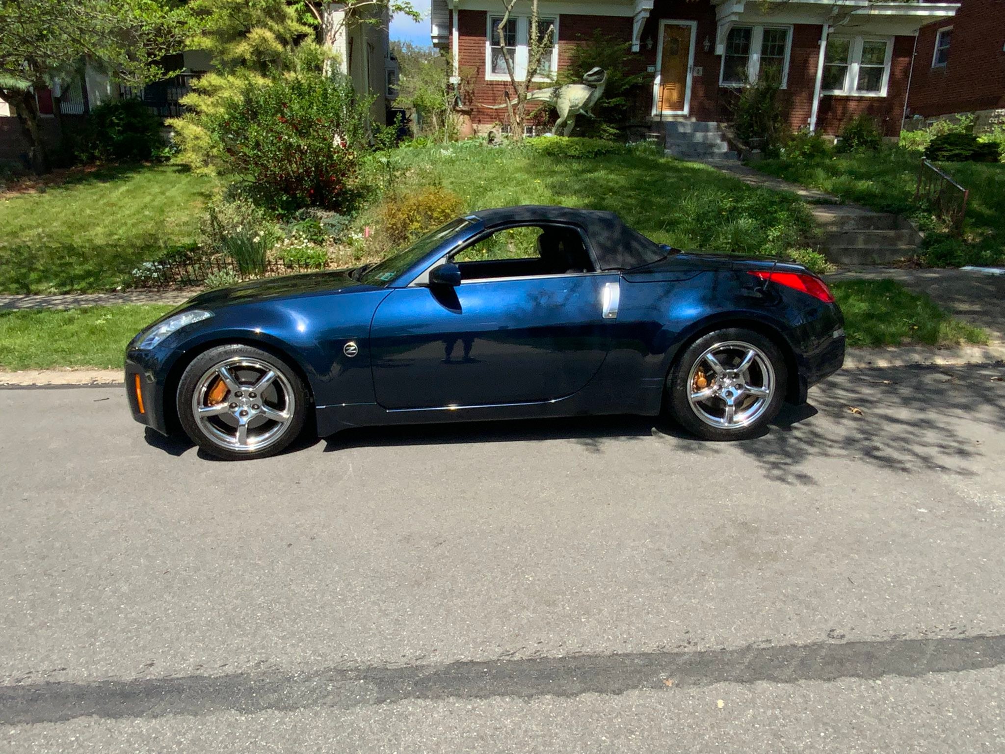 2007 Nissan 350Z Touring in Solar Orange color with low mileage