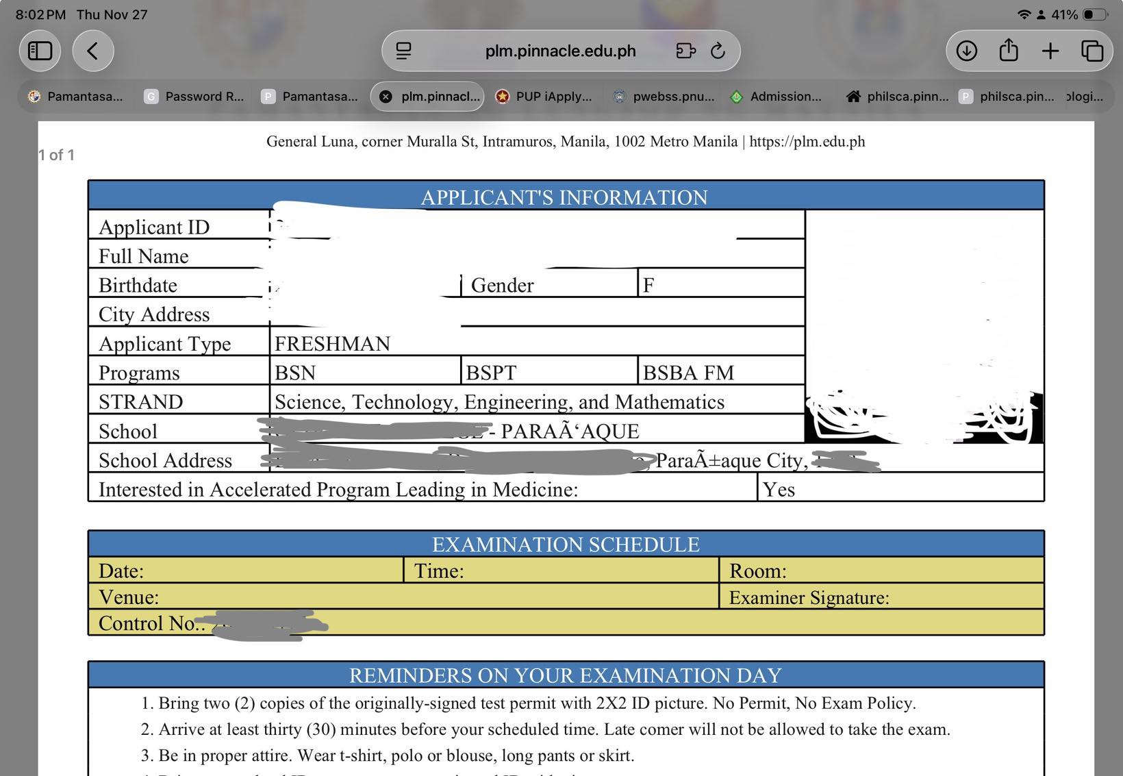 KOLEHIYO UPDATES: College Admission Preparation 2026-2027 | PLM Hello ...
