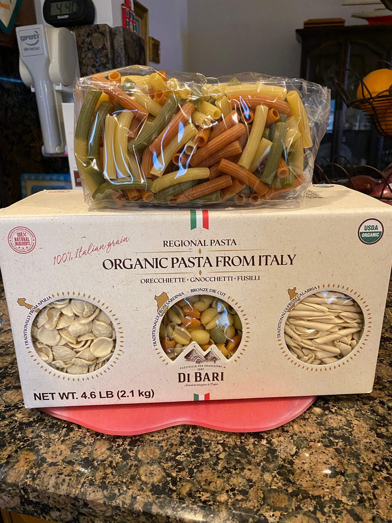 Italians who love Food | Dinner tonight, Tricolor Rigatoni Pasta made ...