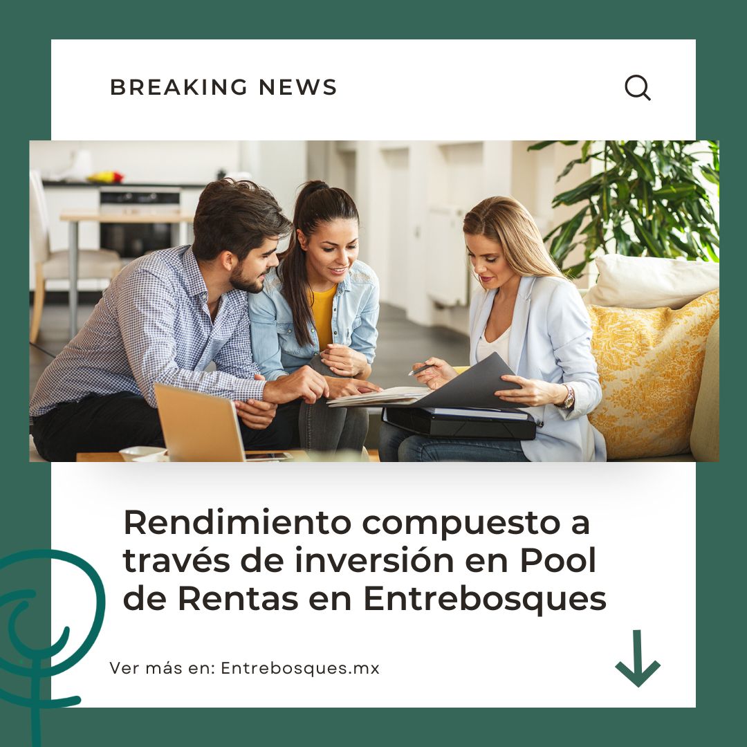 Entrebosques - ¿Sabias que al invertir en el pool de...