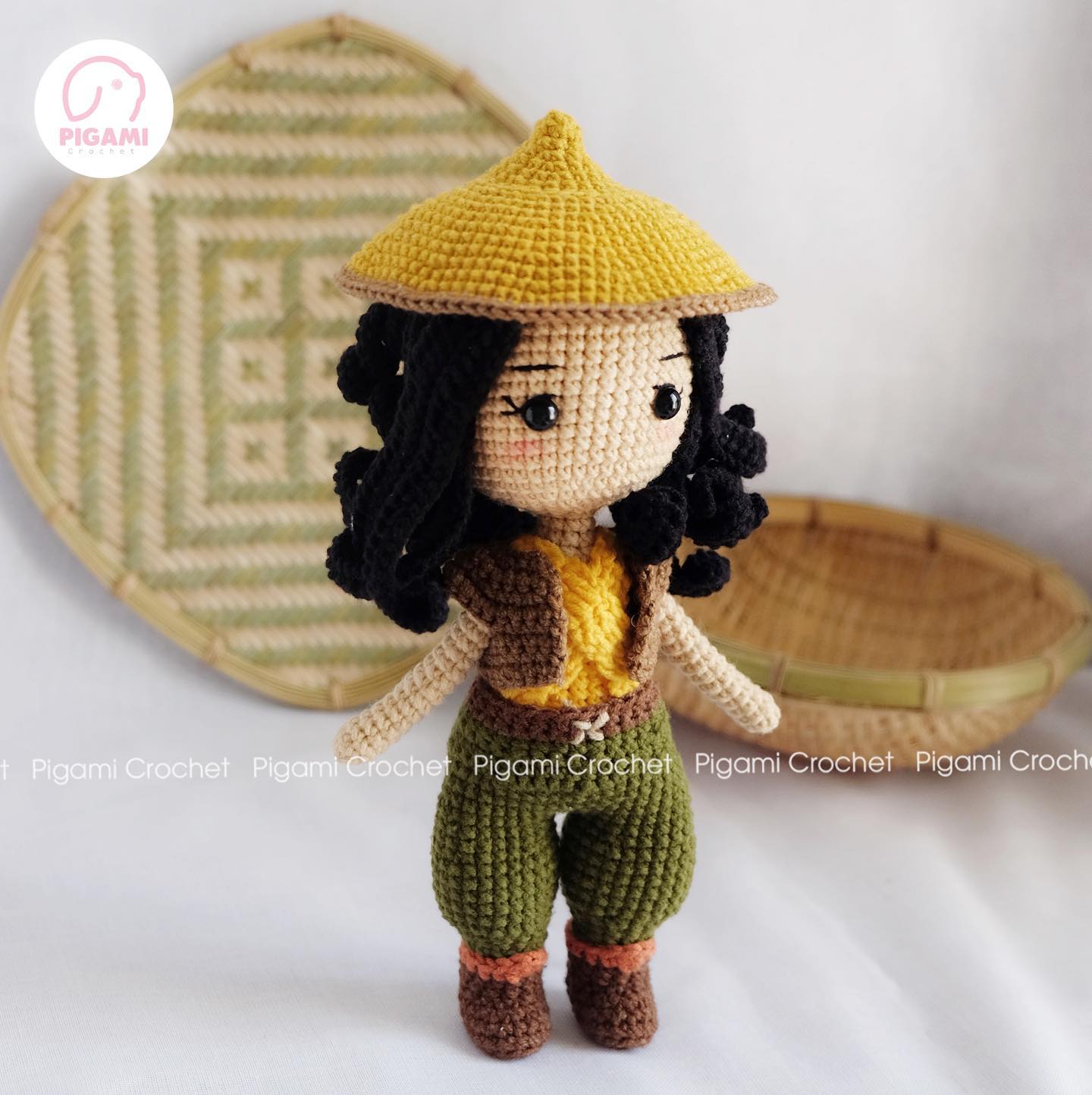 Pigami Crochet - Raya amigurumi, Raya crochet doll 🐉...
